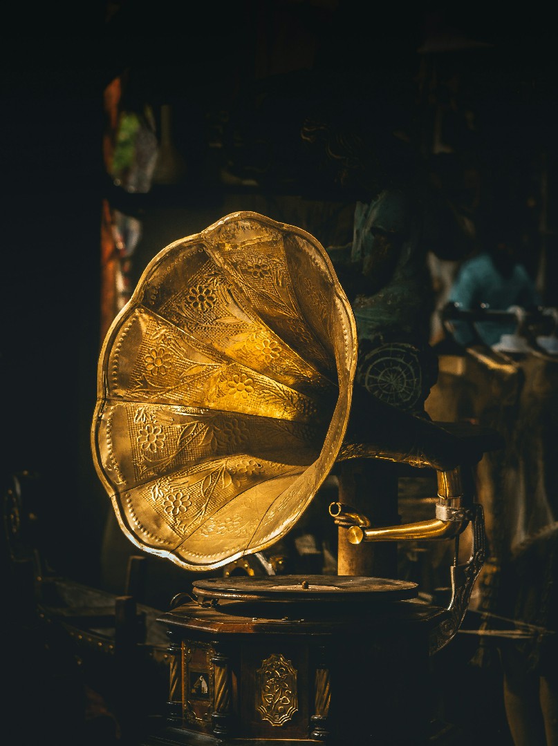 Antique Brass Telescope 2