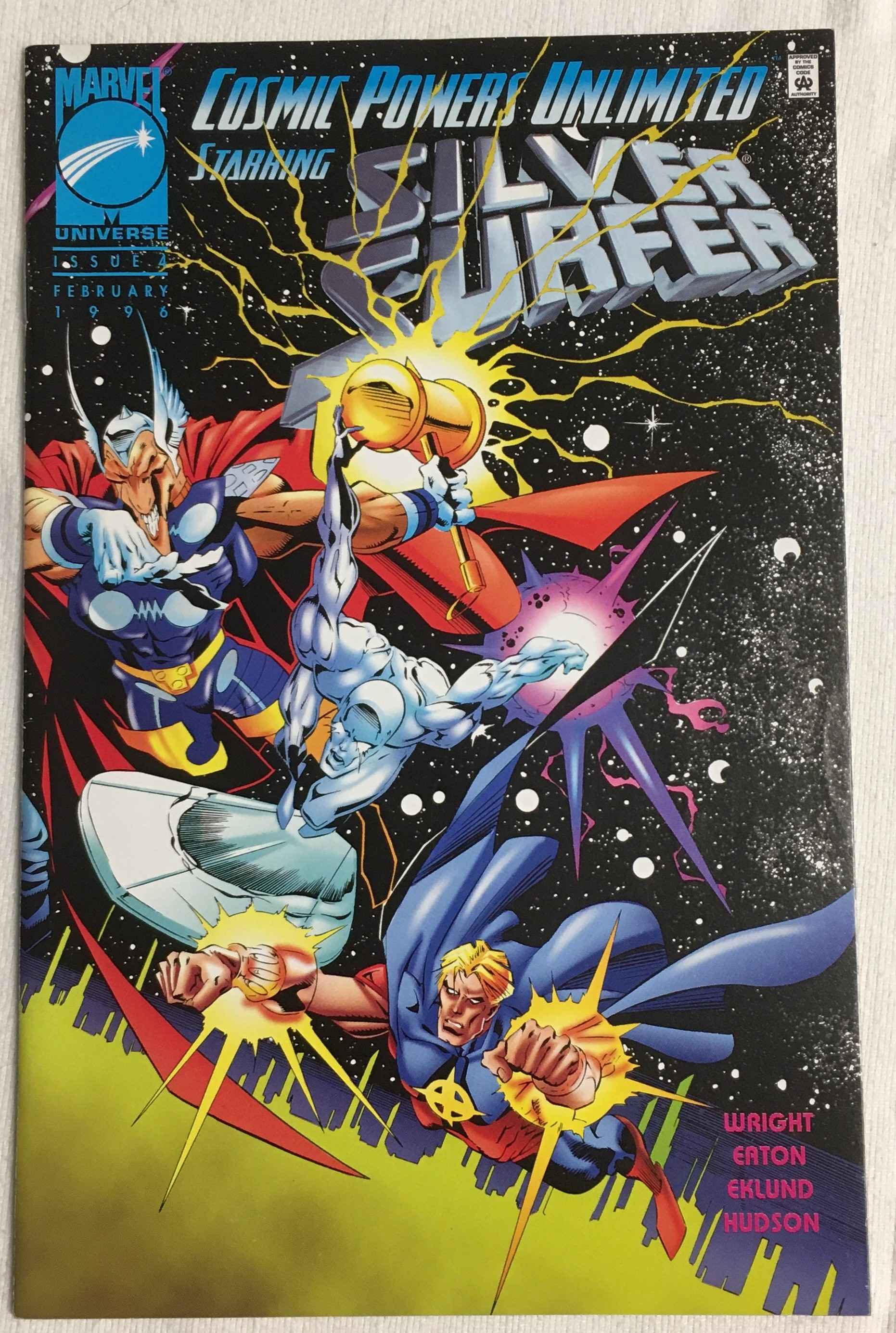 Silver Surfer - Cosmic Powers Unlimited - Volume 1 - No. 4 - February 1996

