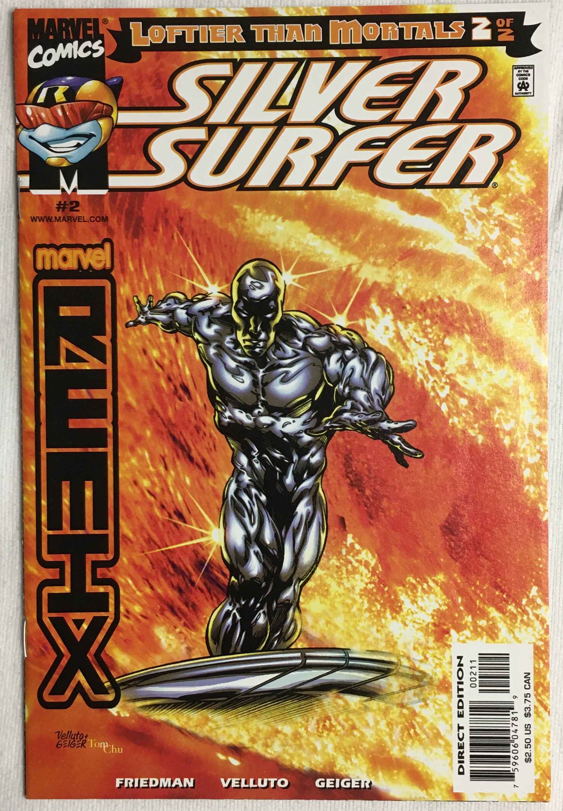 Silver Surfer - Loftier Than Mortals - 2 of 2 - Volume 1 - No. 2 - October 1999 


