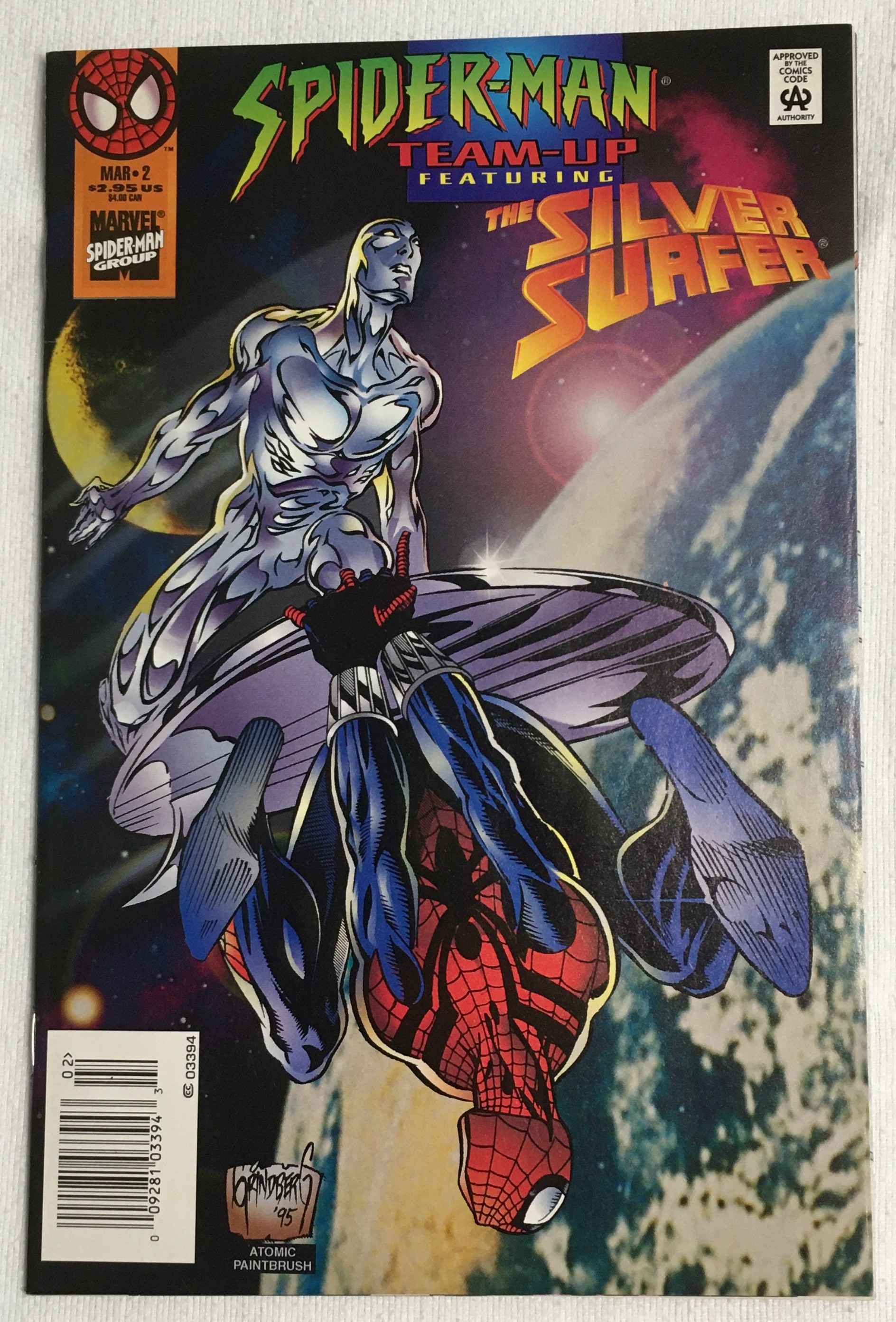 Spider-Man/Silver Surfer - Ambush - Volume 1 - No. 2 - March 1996
