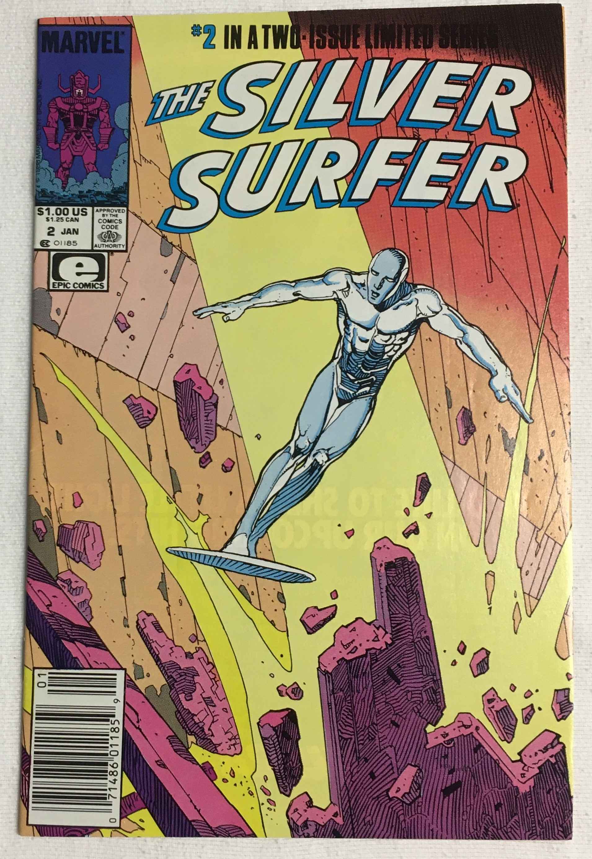 Silver Surfer - Parable - 2 of 2 - Volume 1 - No. 2 - January 1989
