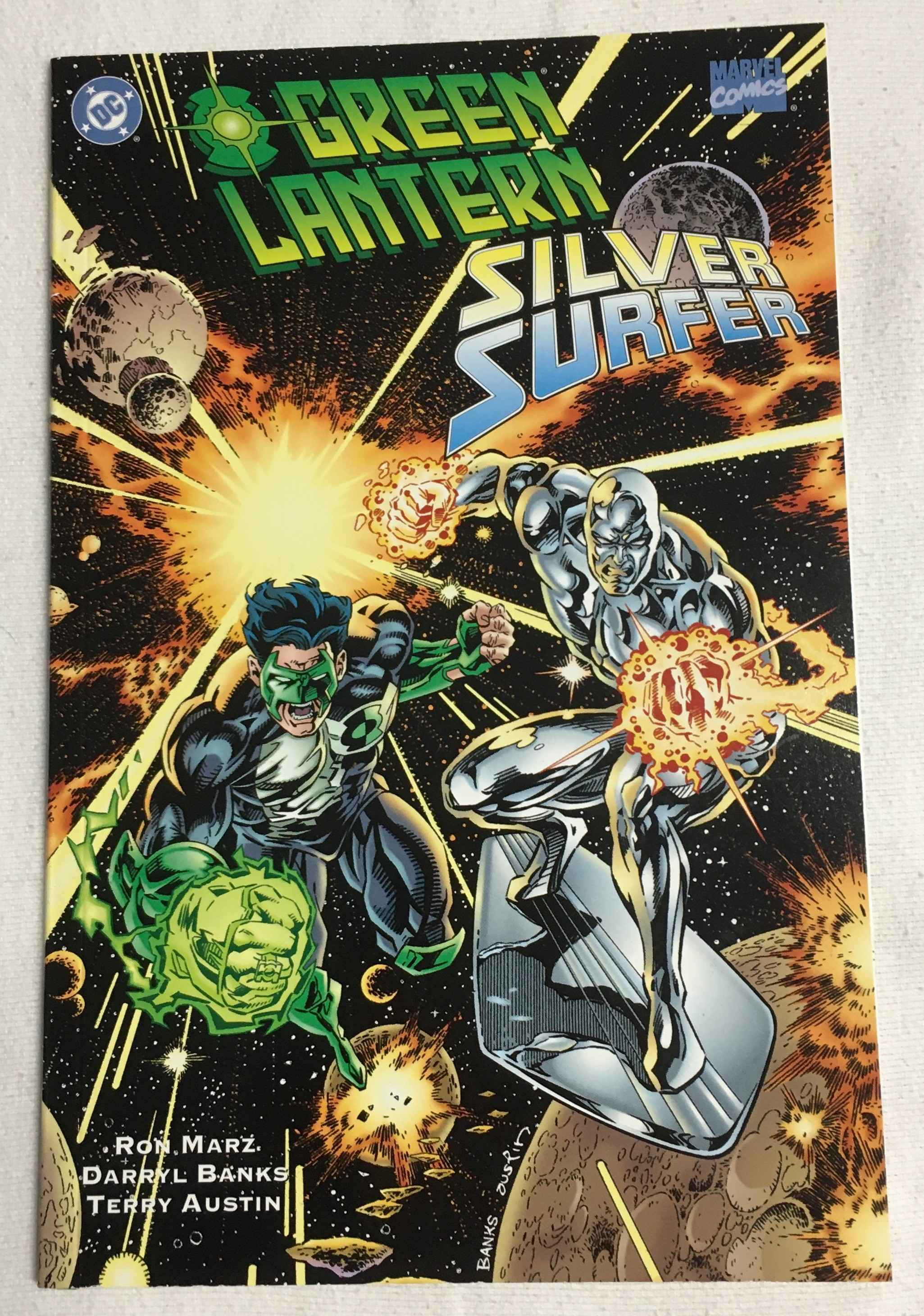 Green Lantern/Silver Surfer - Unholy Alliance - First Print - No. 1 - 1995  
