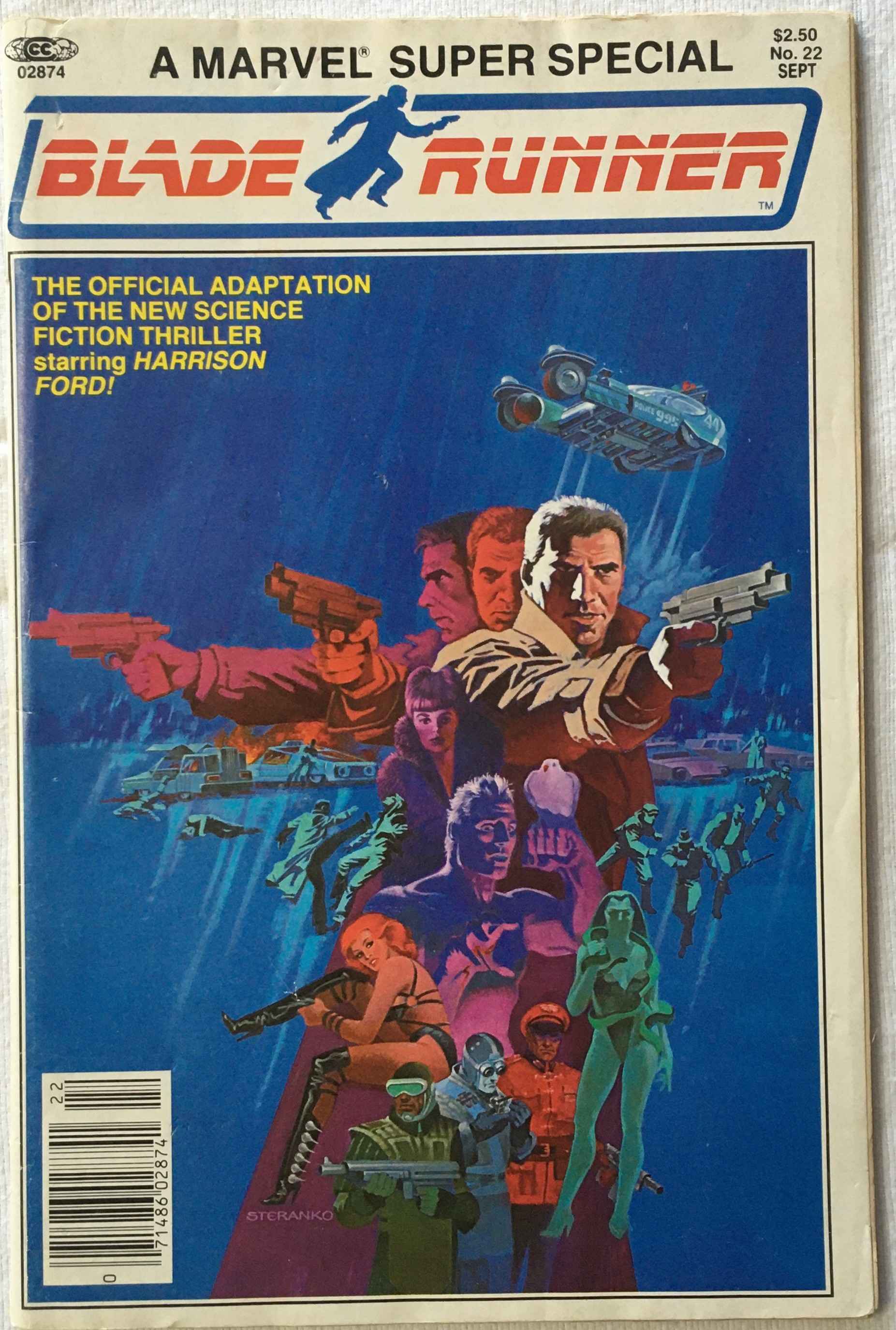 Blade Runner - Movie Adaptation - Volume 1 - No. 1 - September 1982 

