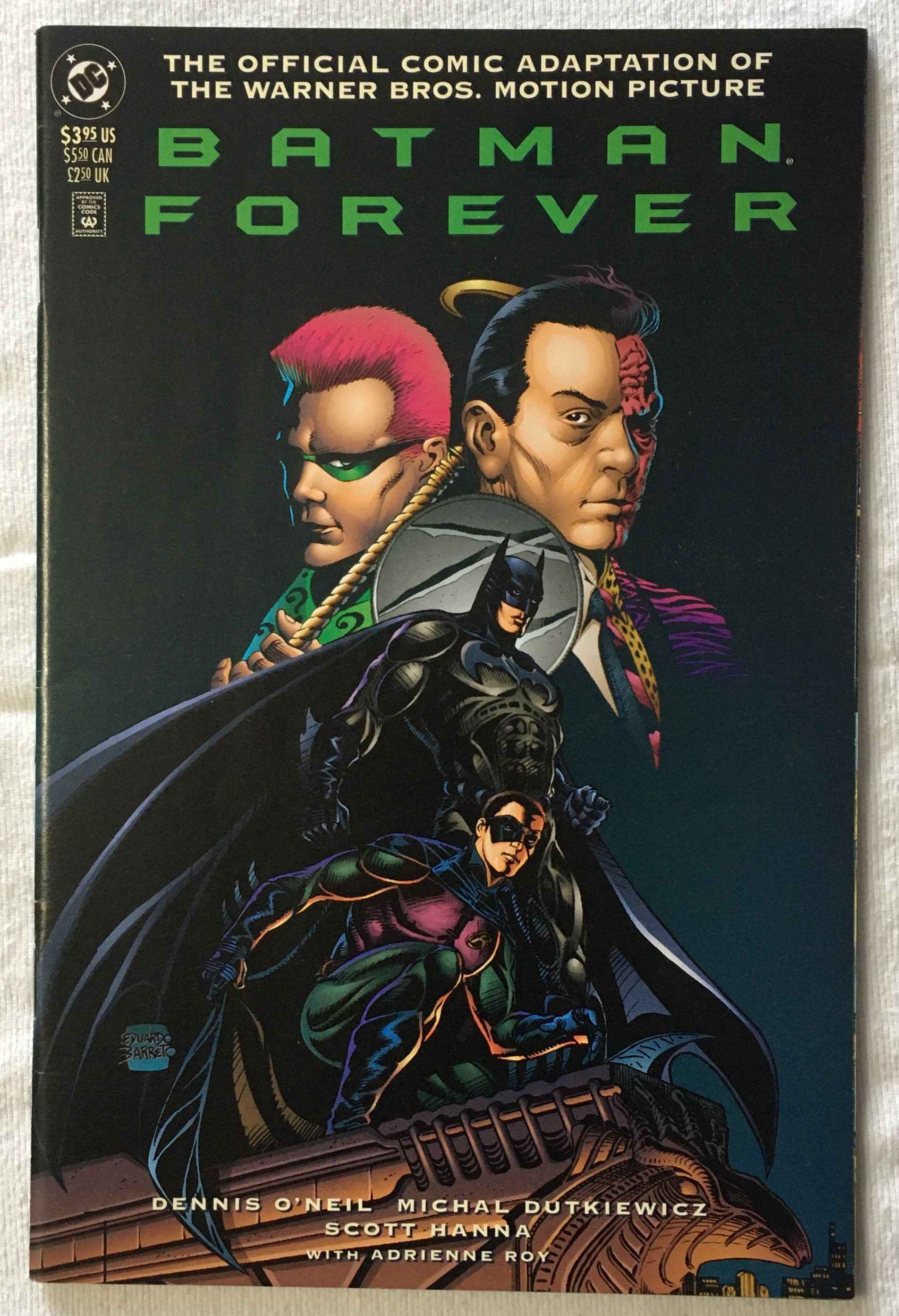 Batman Forever - Movie Adaptation - August 1995 
