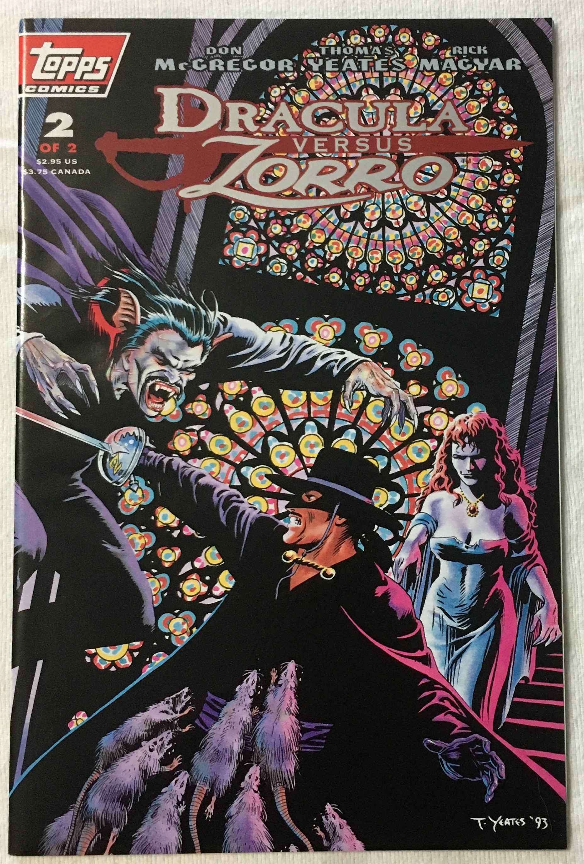 Dracula versus Zorro - 2 of 2 - Volume 1 - No.2 - November 1993
