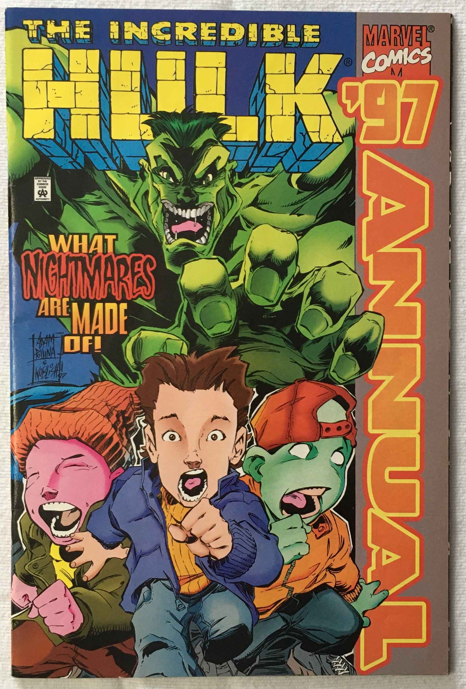 Hulk - What Nightmares Are Made Of - Sins of The Father - Volume 1 - January 1997 
