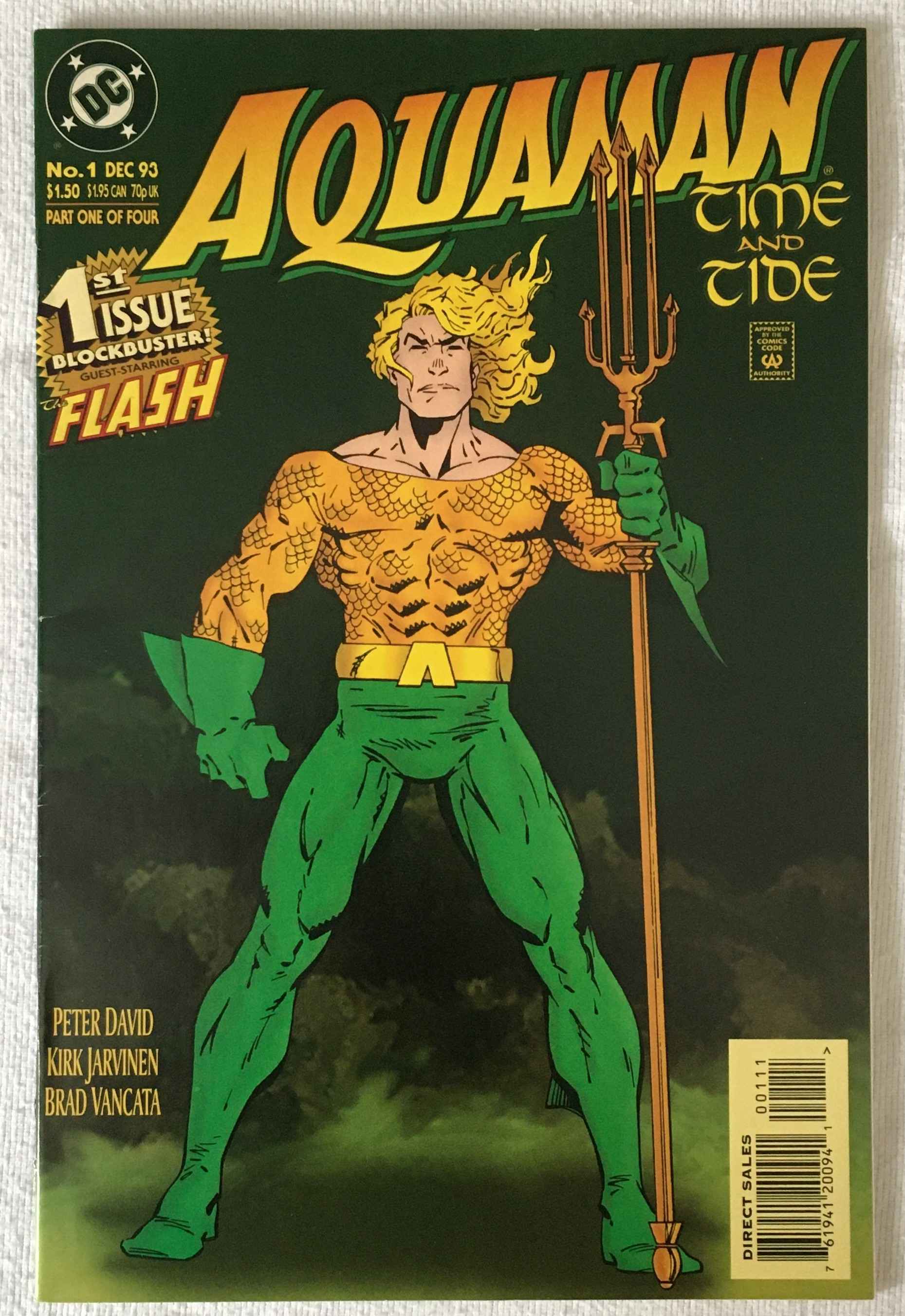 Aquaman - Time and Tide - No. 1 - December 1993