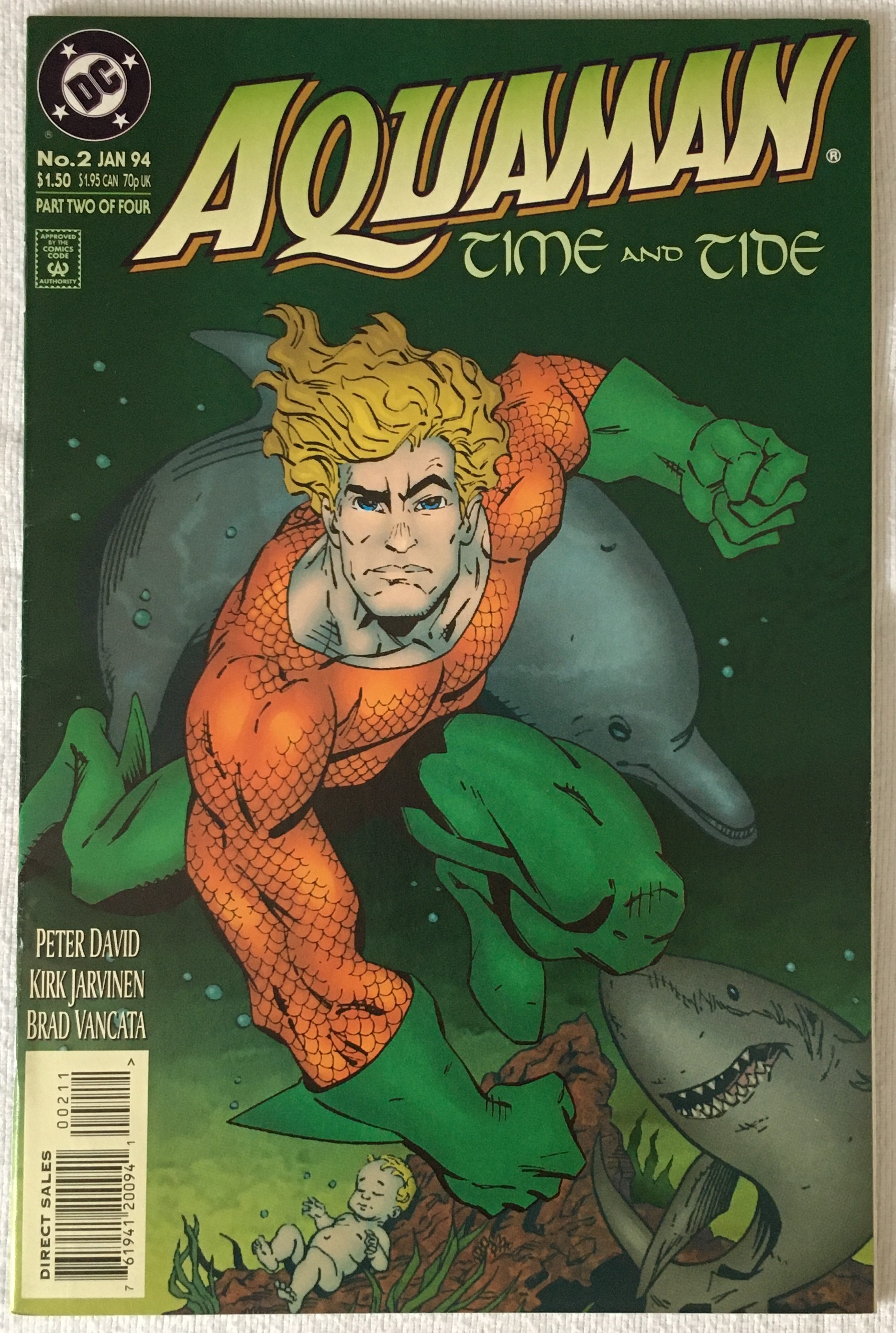 Aquaman - Time and Tide - No. 2 - January 1994 