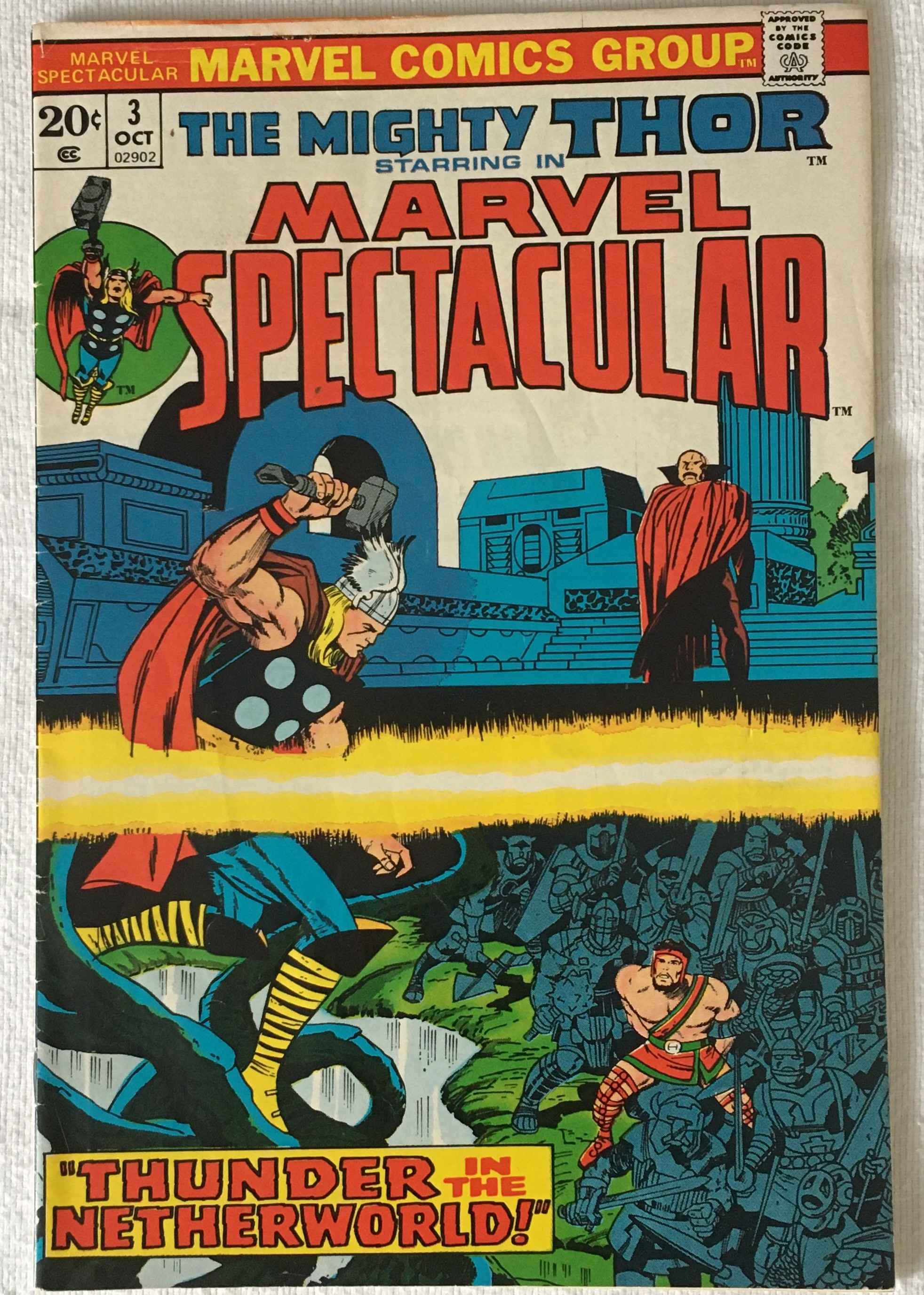 Thor - Thunder In The Netherworld! - Volume 1 - No. 3 - October 1973  
