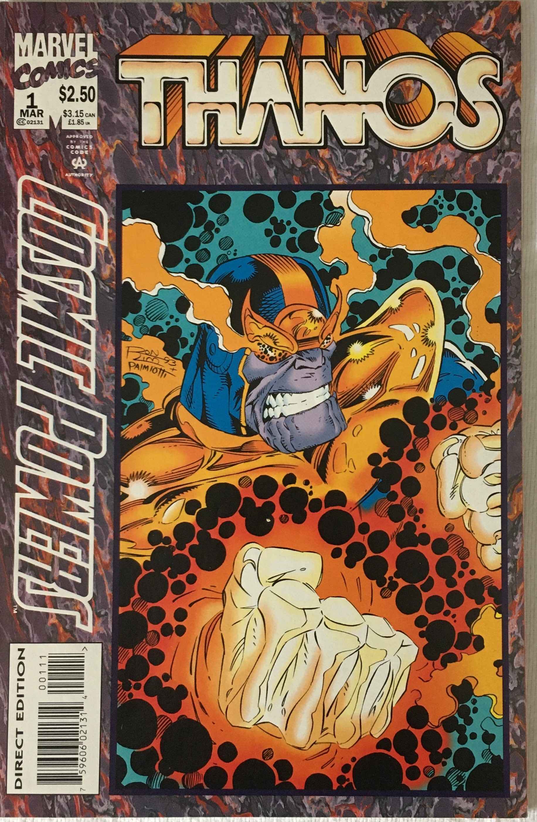 Thanos - Knowledge Itself Is Power - Volume 1 - No. 1 - March 1994 


