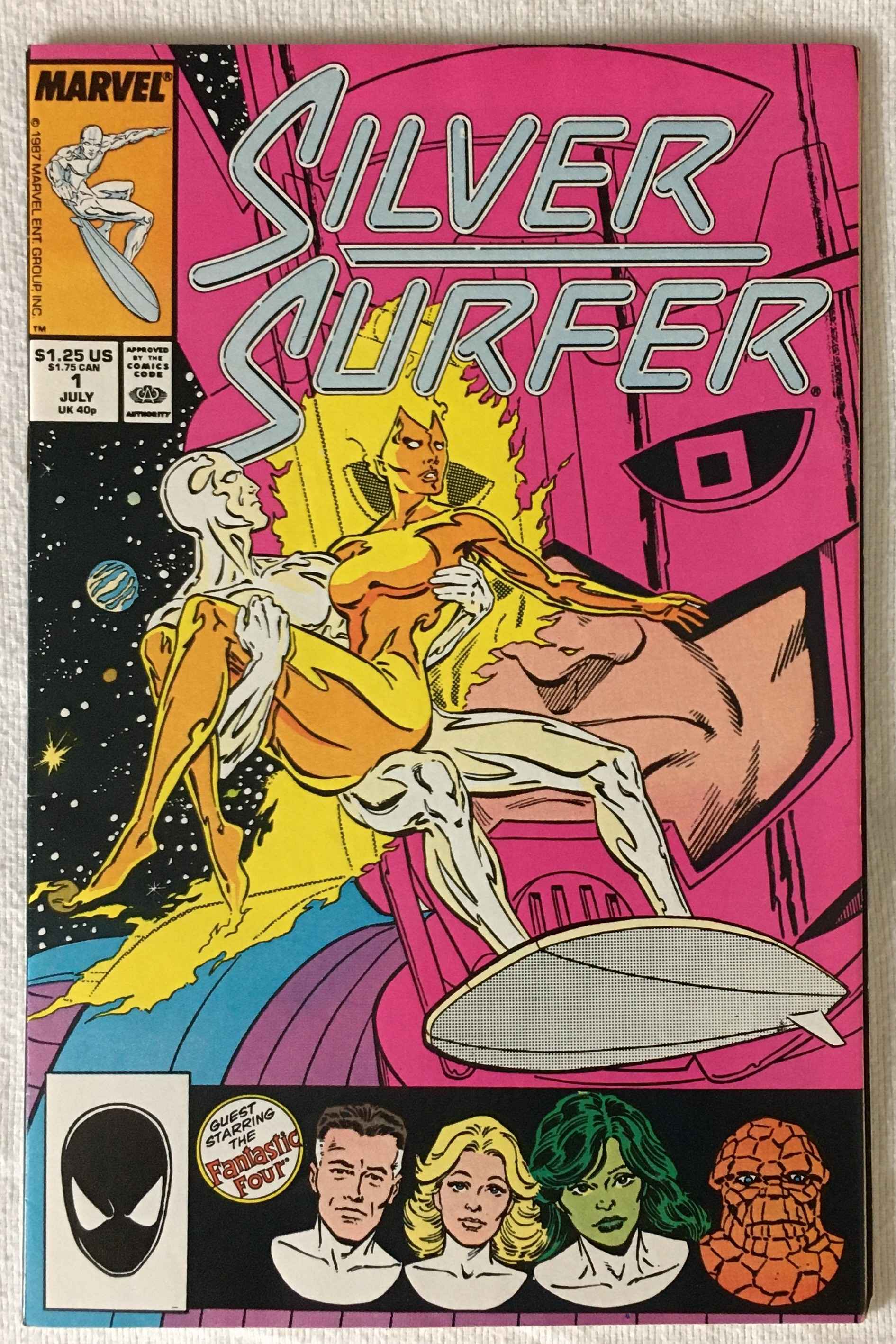 Silver Surfer - Free - Volume 3 - No. 1 - July 1987