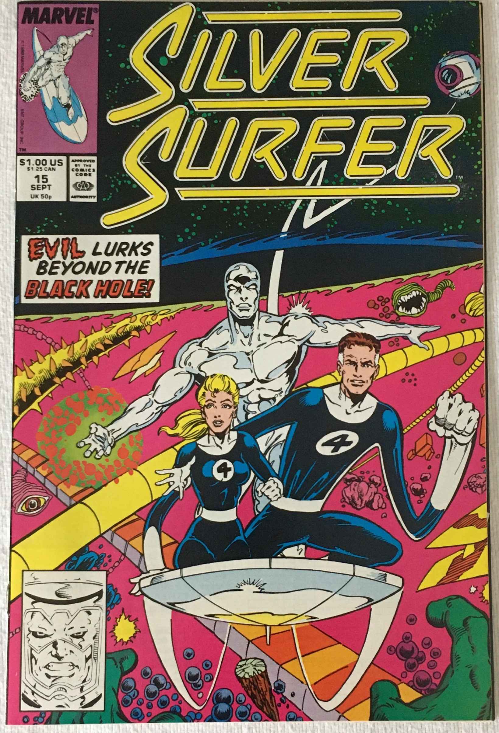 Silver Surfer - Three Into Nothing Goes ... - Volume 3 - No. 15 - September 1988