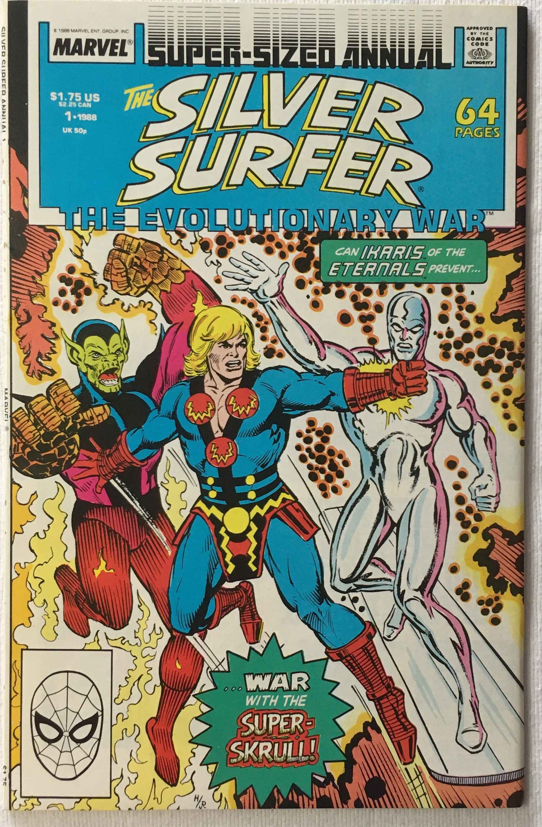 Silver Surfer - Annual 1 - Volume 1 - No. 1 - June 1988