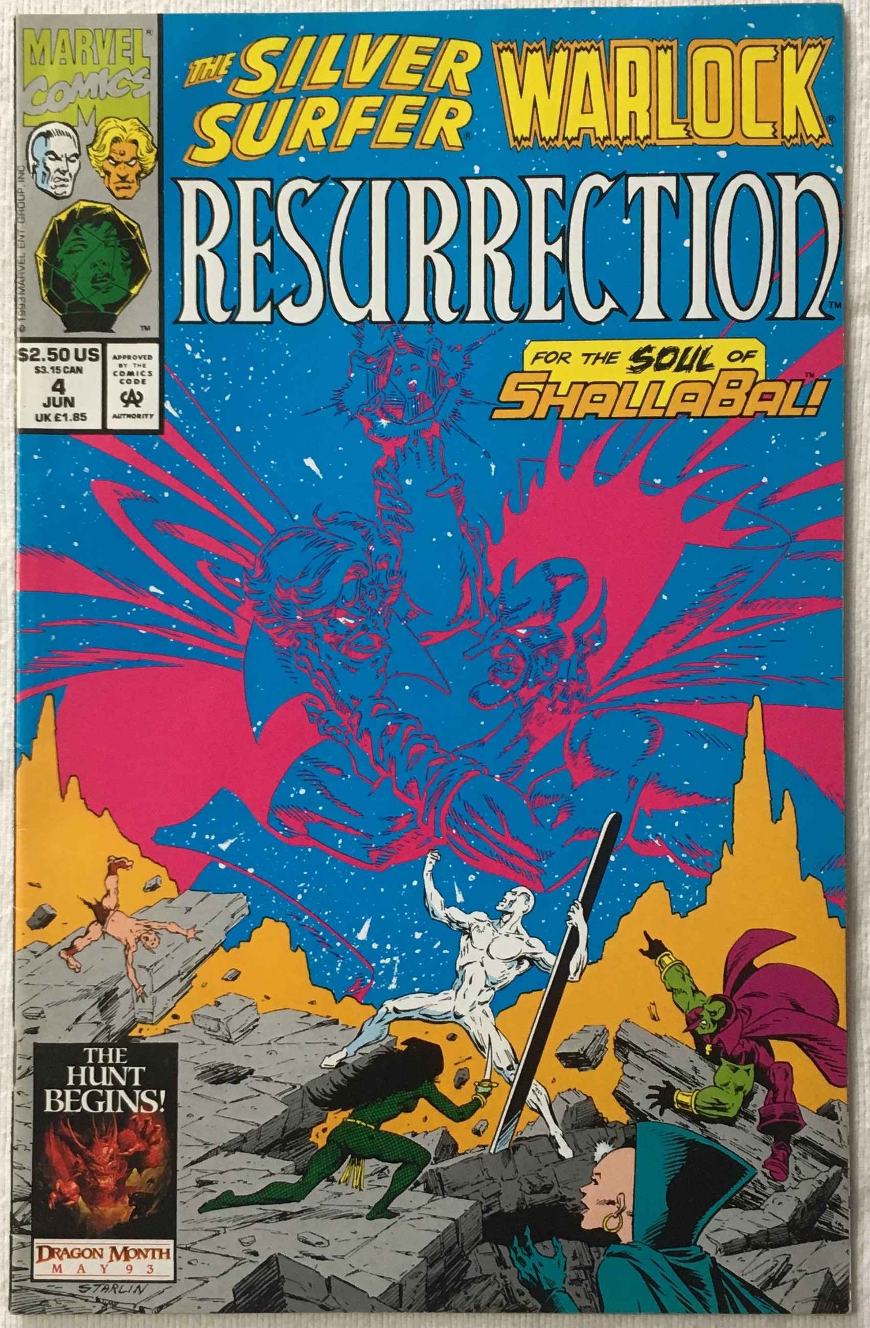 Silver Surfer/Warlock - Resurrection - End Game - Volume 1 - No. 4 - June 1993