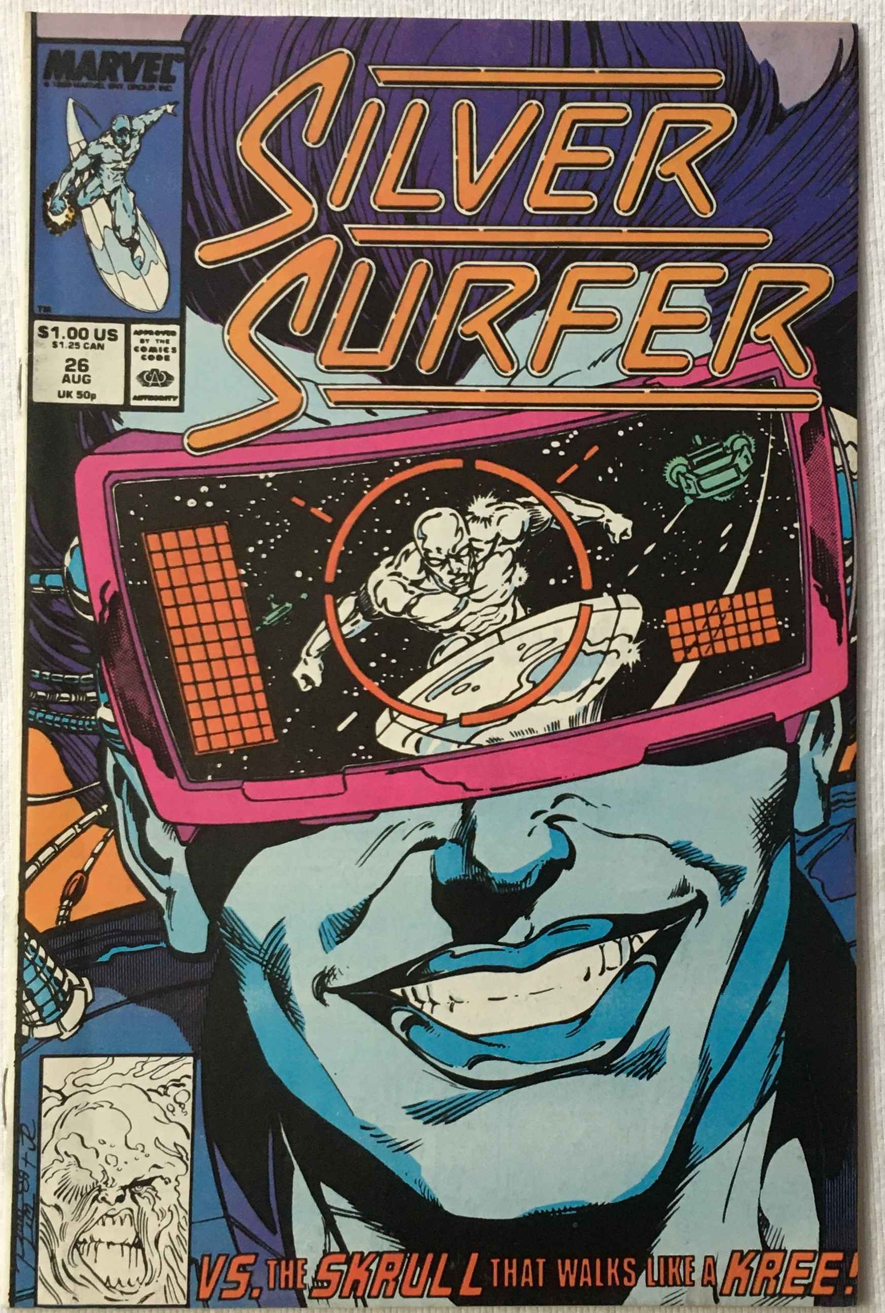 Silver Surfer - Z-Day - Volume 3 - No. 26 - August 1989
