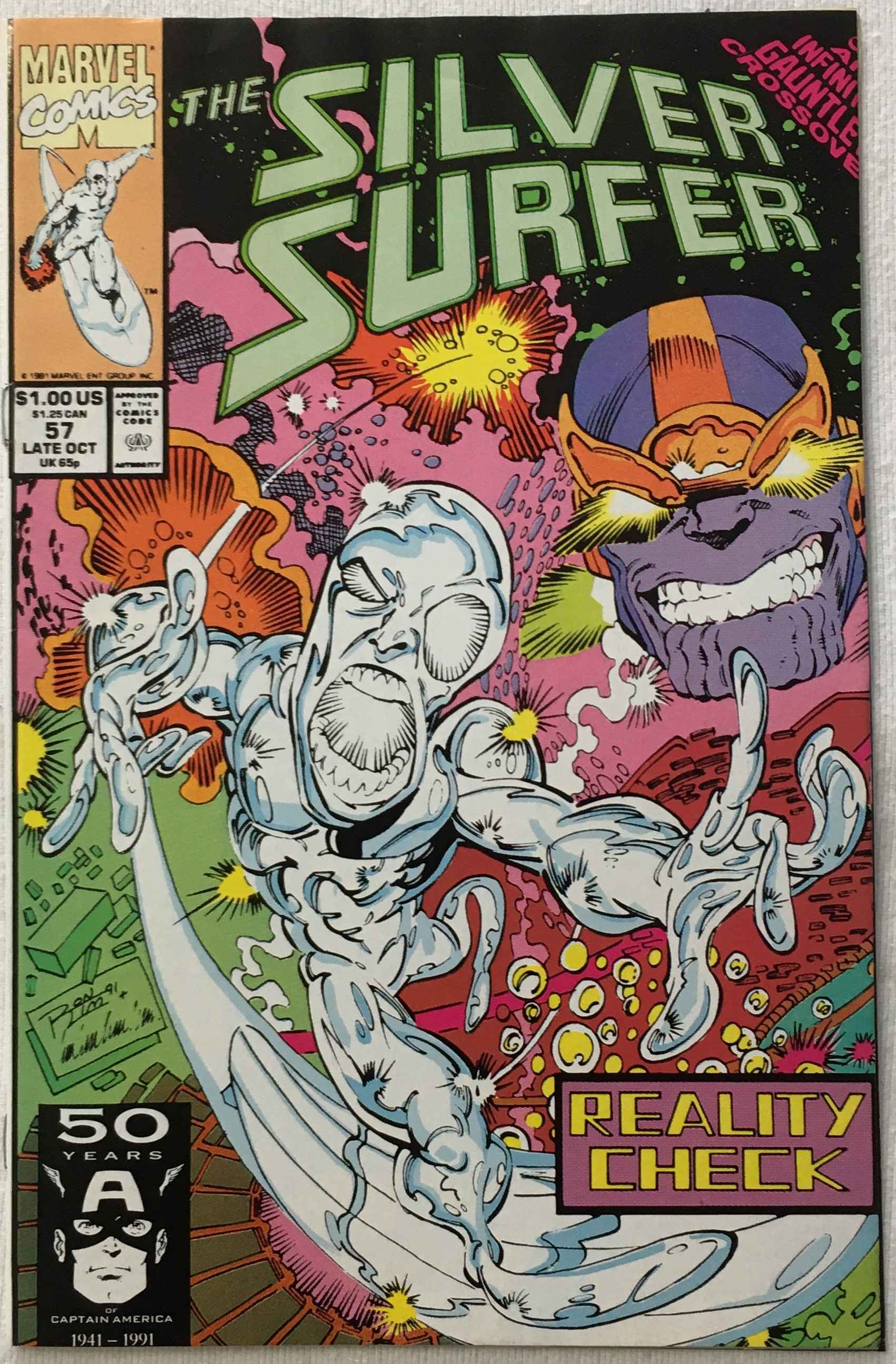 Silver Surfer - Inquisition - Volume 3 - No. 57 - October 1991