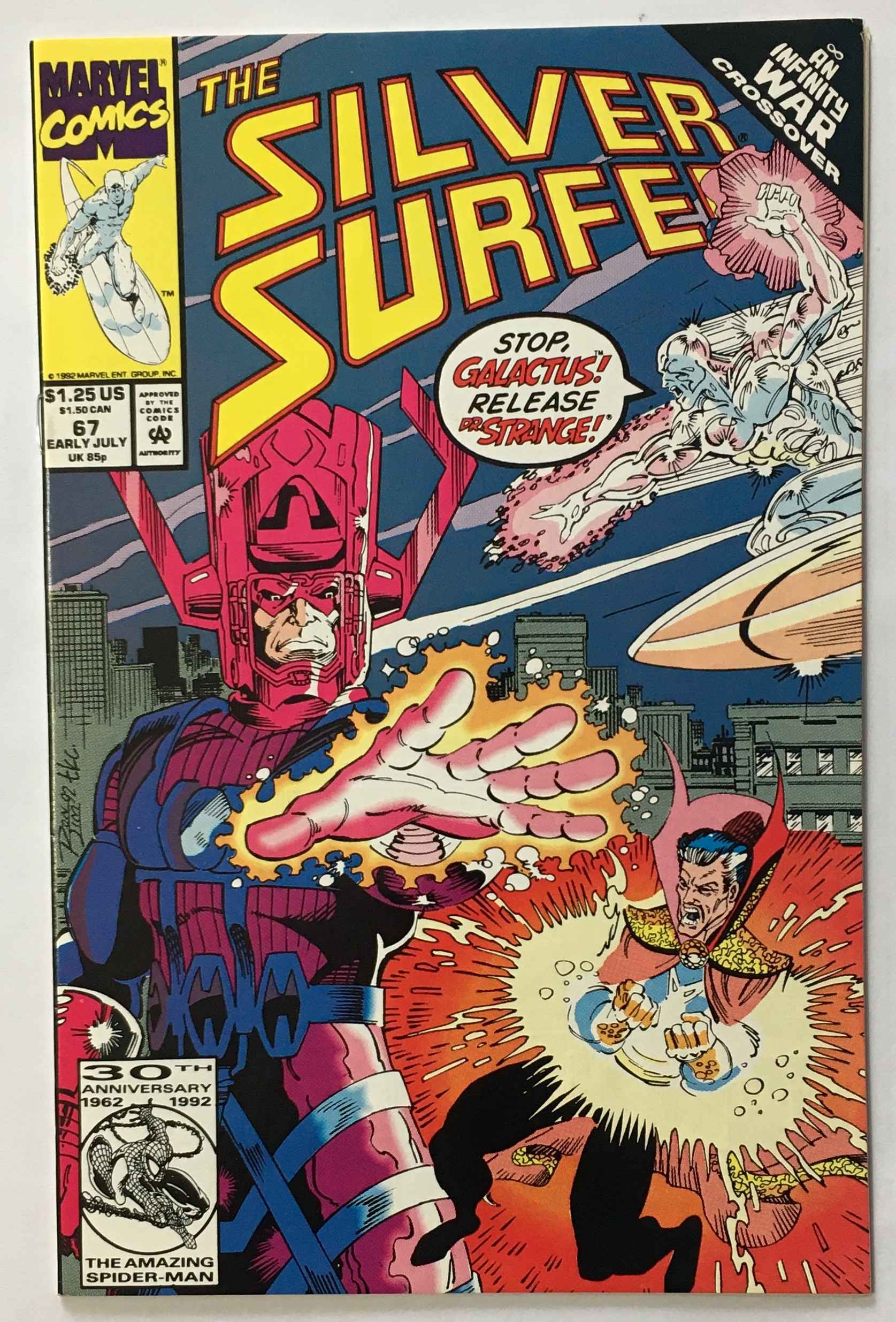 Silver Surfer - Sins Of The Father - Volume 3 - No. 67 - July 1992