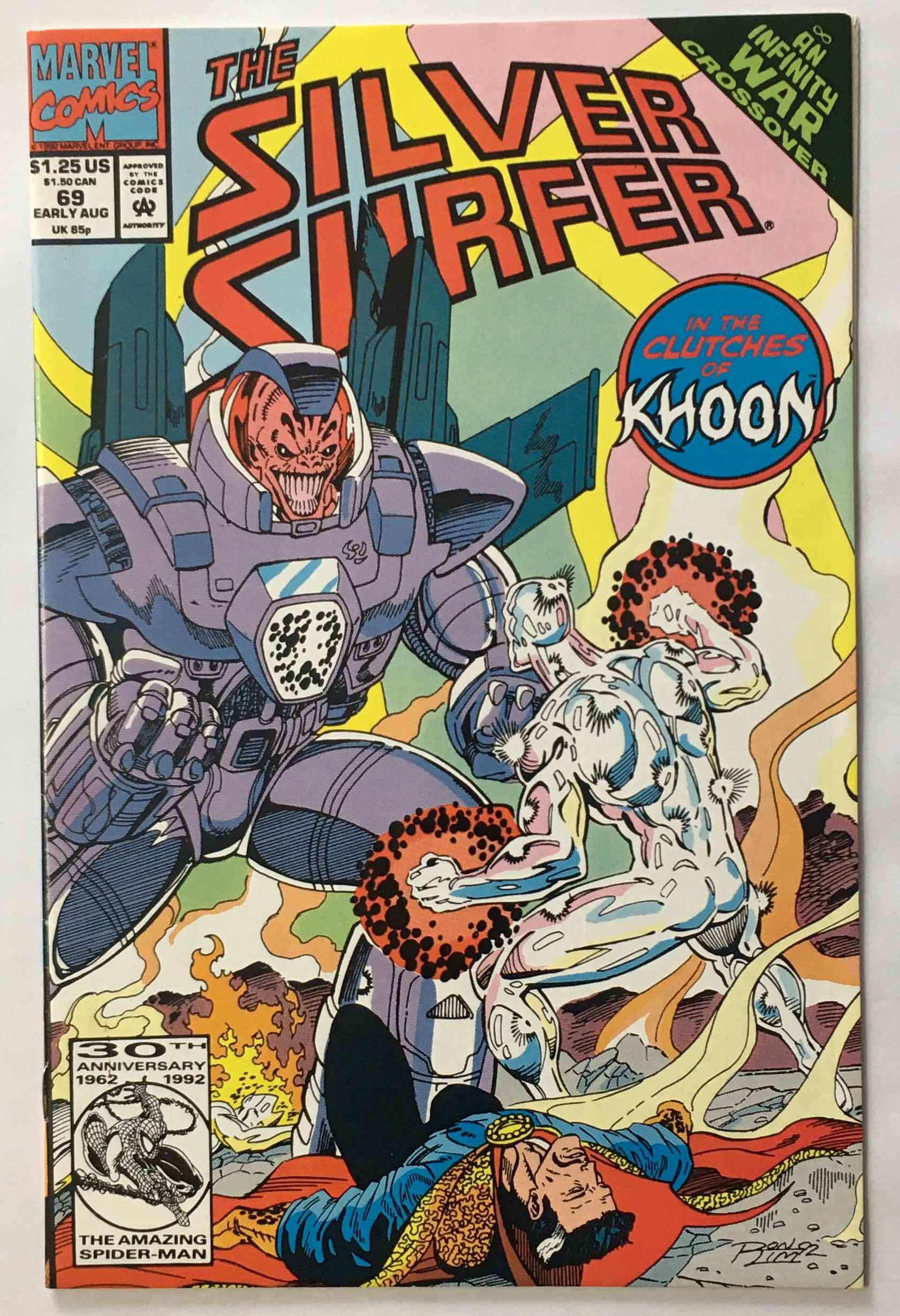 Silver Surfer - The Explorer - Volume 3 - No. 69 - August 1992