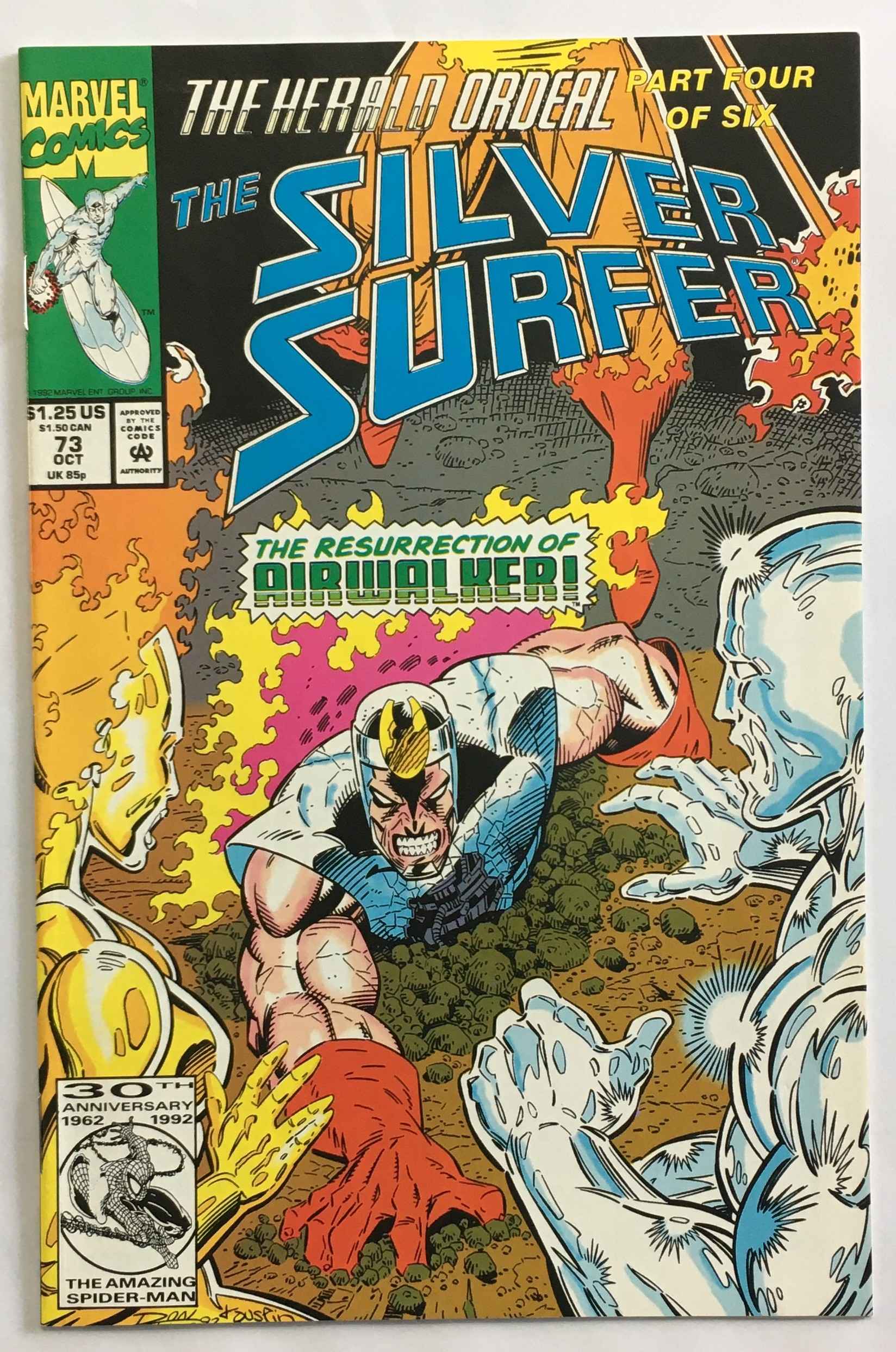 Silver Surfer - The Herald Ordeal Part Four - Resurrection - Volume 3 - No. 73 - October 1992