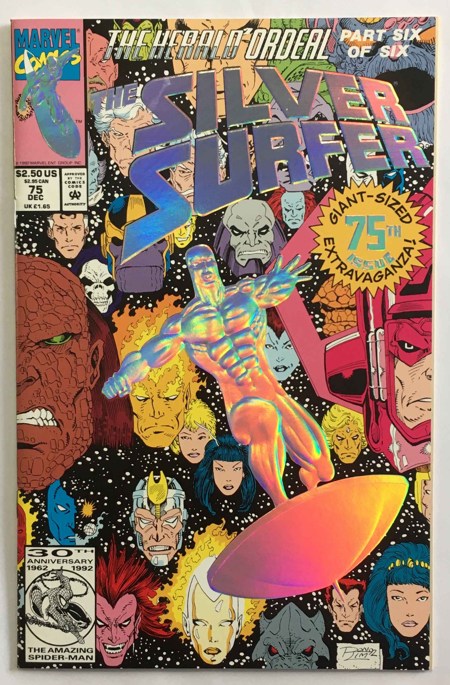 Silver Surfer - The Herald Ordeal Part Six - Destruction - Volume 3 - No. 75 - December 1992