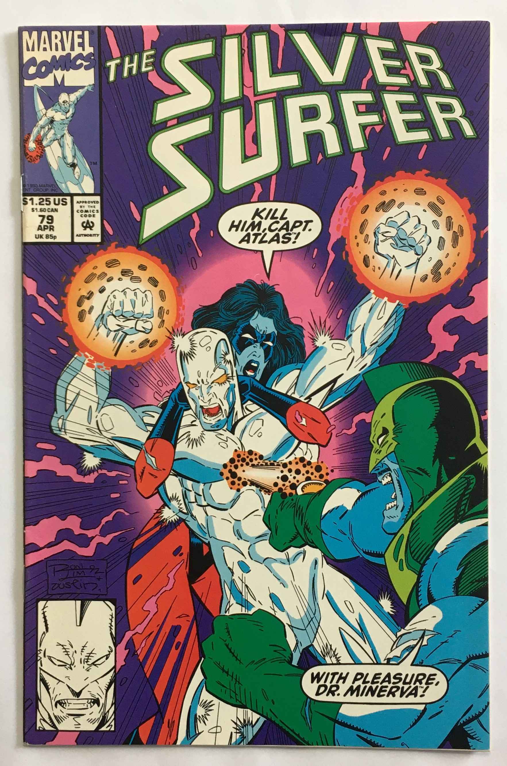 Silver Surfer -  Survivors - Volume 3 - No. 79 - April 1993
