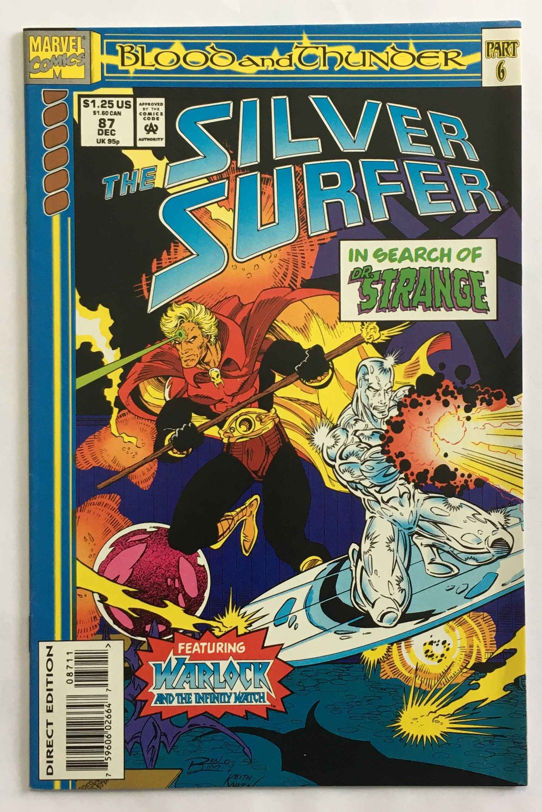 Blood and Thunder/Silver Surfer - Part 6/87 - Strange Affairs - Volume 3 - December 1993