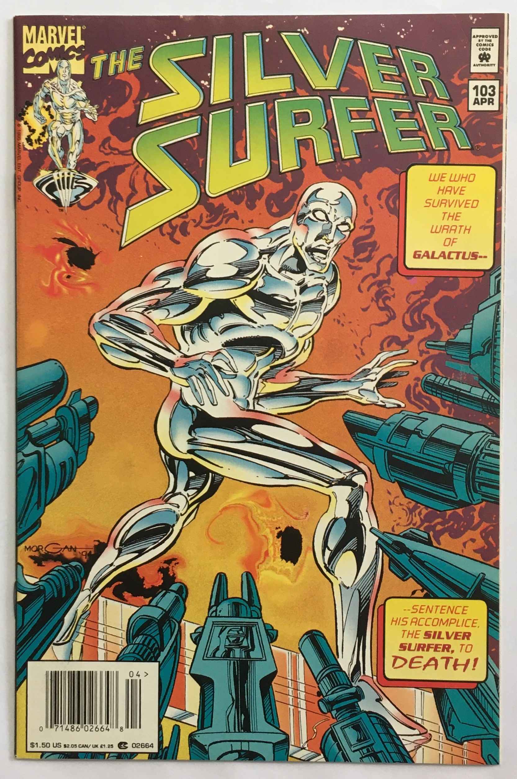 Silver Surfer - Survivors - Volume 3 - No. 103 - April 1995