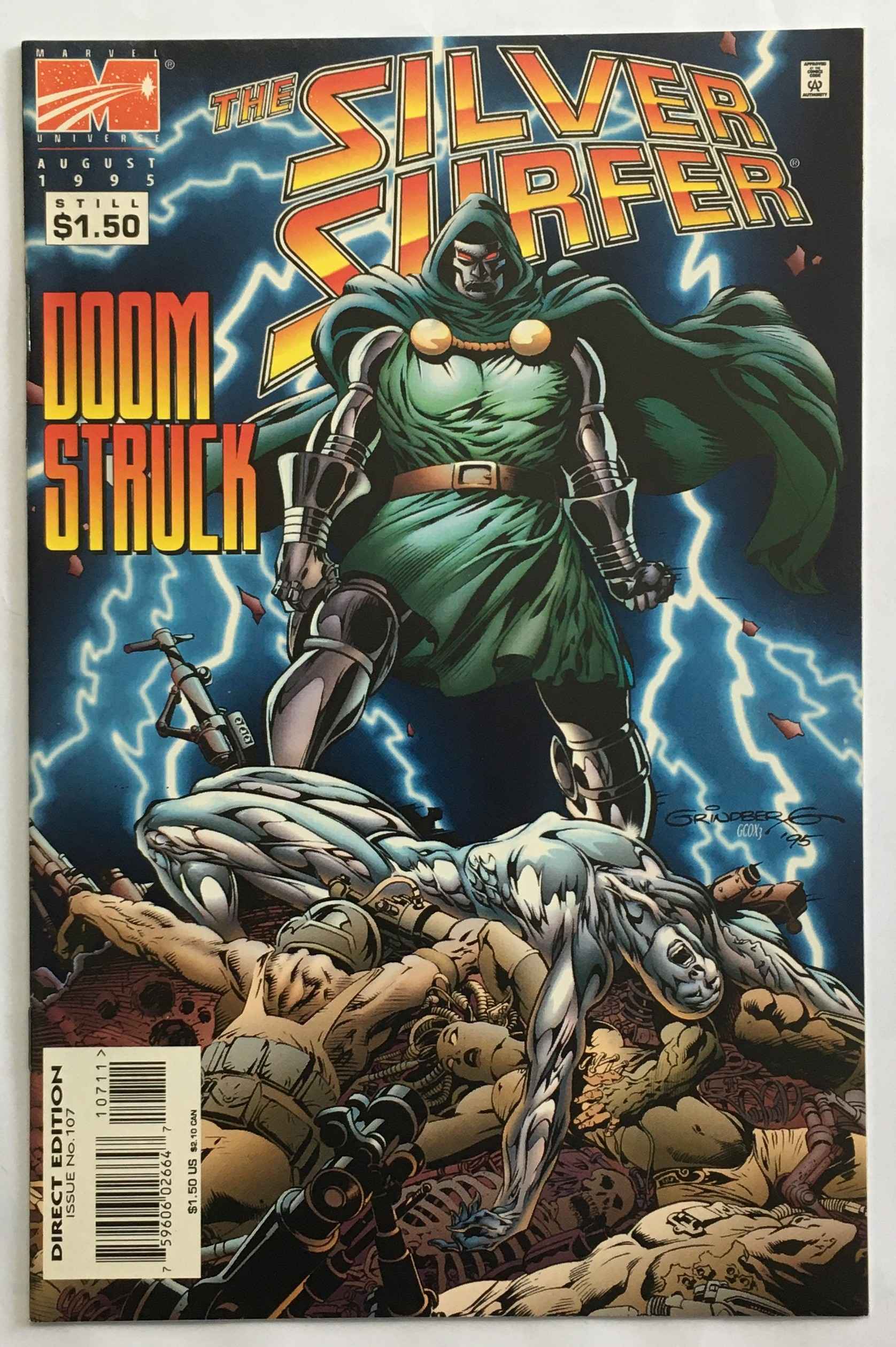 Silver Surfer - Doom Struck - Volume 3 - No. 107 - August 1995
