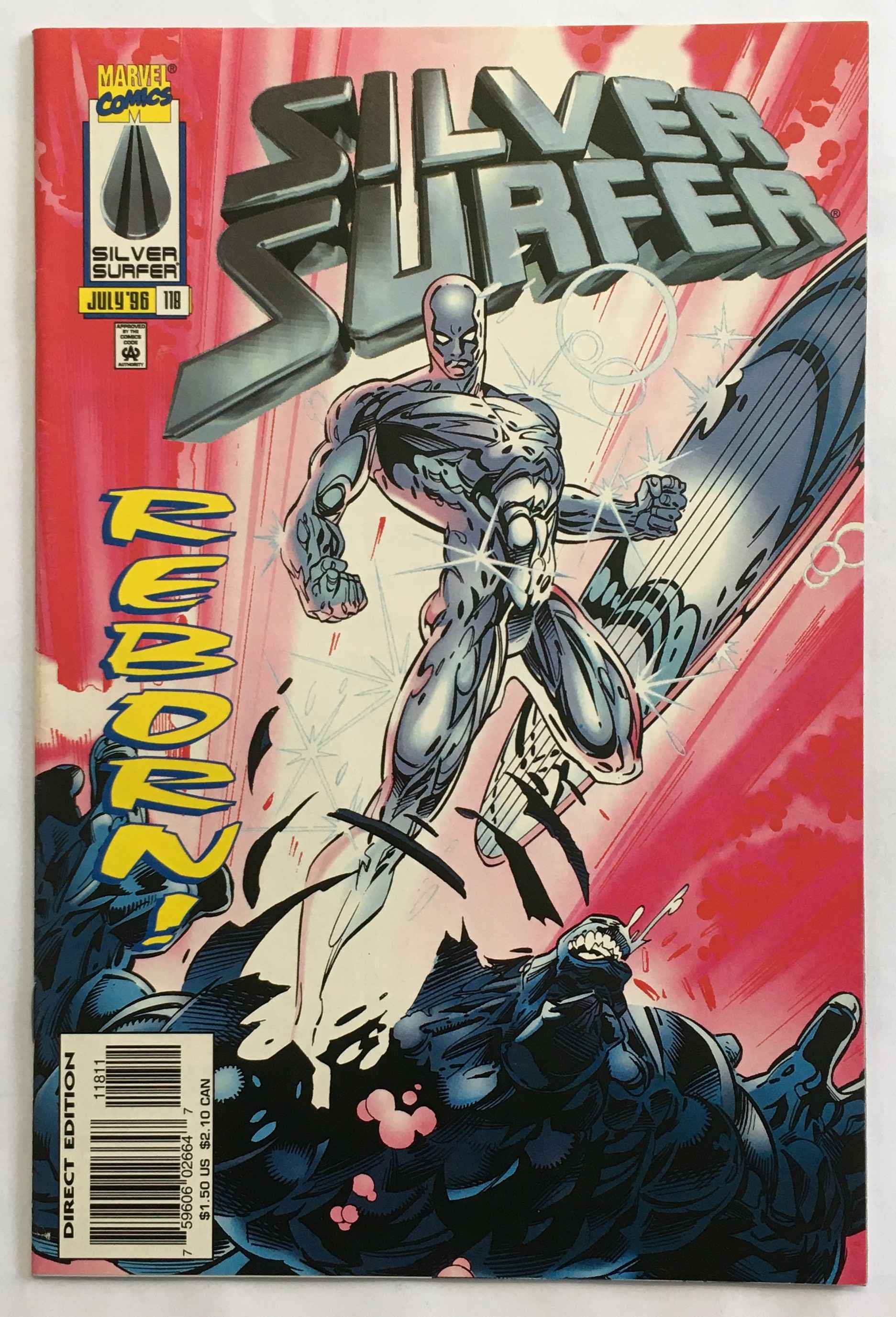 Silver Surfer - Cosmic Thing - Volume 3 - No. 118 - July 1996