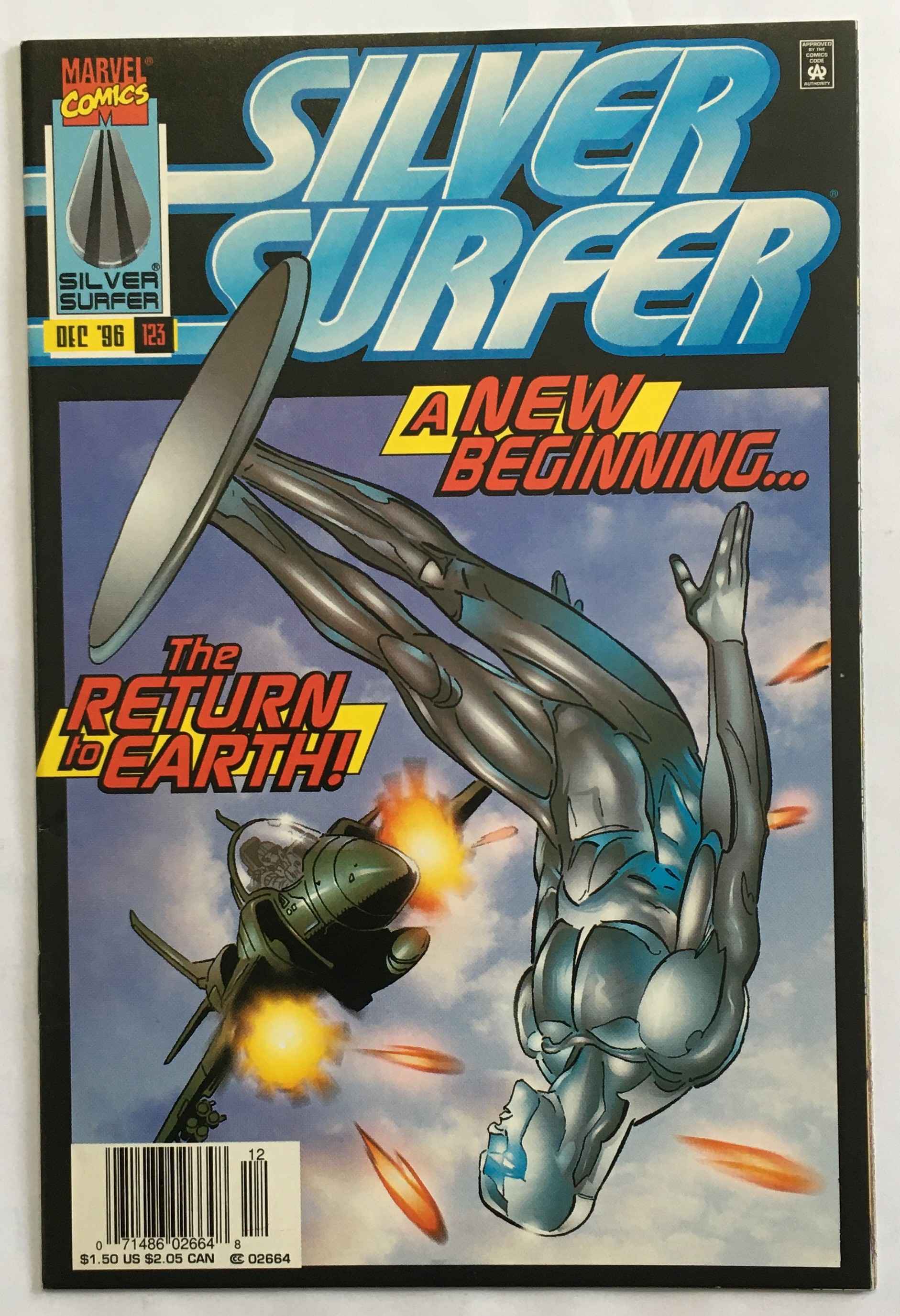 Silver Surfer - Square One - Volume 3 - No. 123 - December 1996