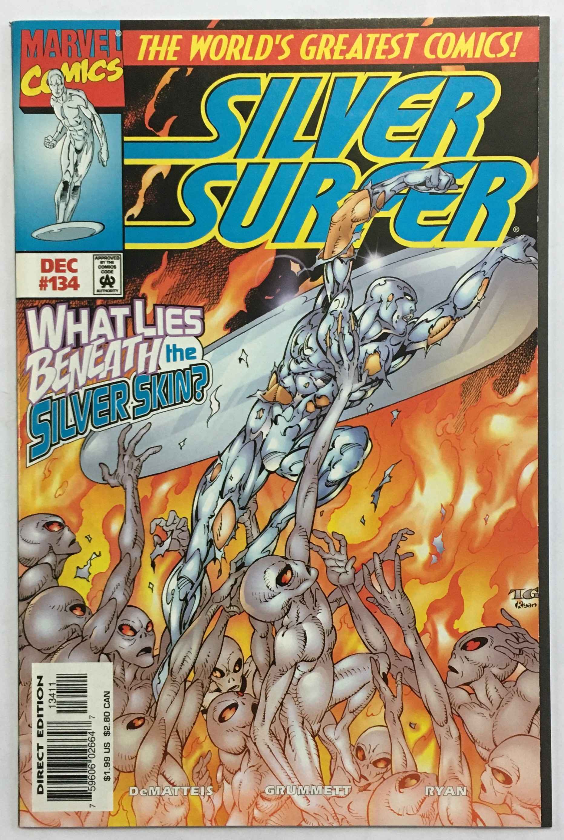 Silver Surfer - Blind Eyes - Volume 3 - No. 134 - December 1997