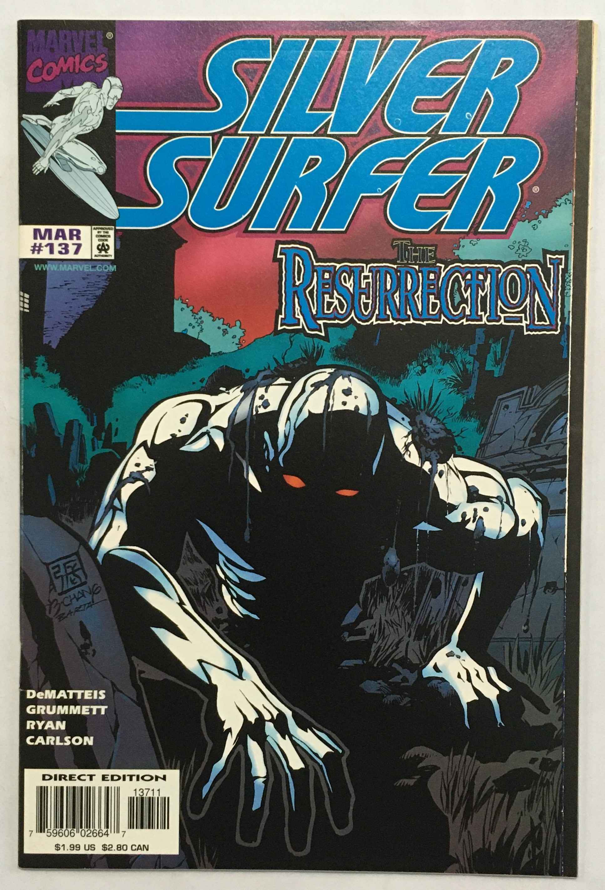 Silver Surfer - Resurrection - Volume 3 - No. 137 - March 1998
