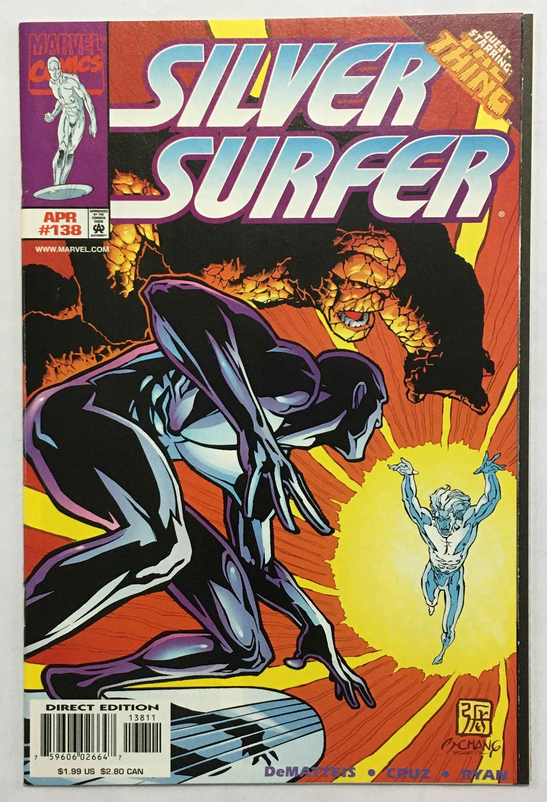 Silver Surfer - The Choice - Volume 3 - No. 138 - April 1998