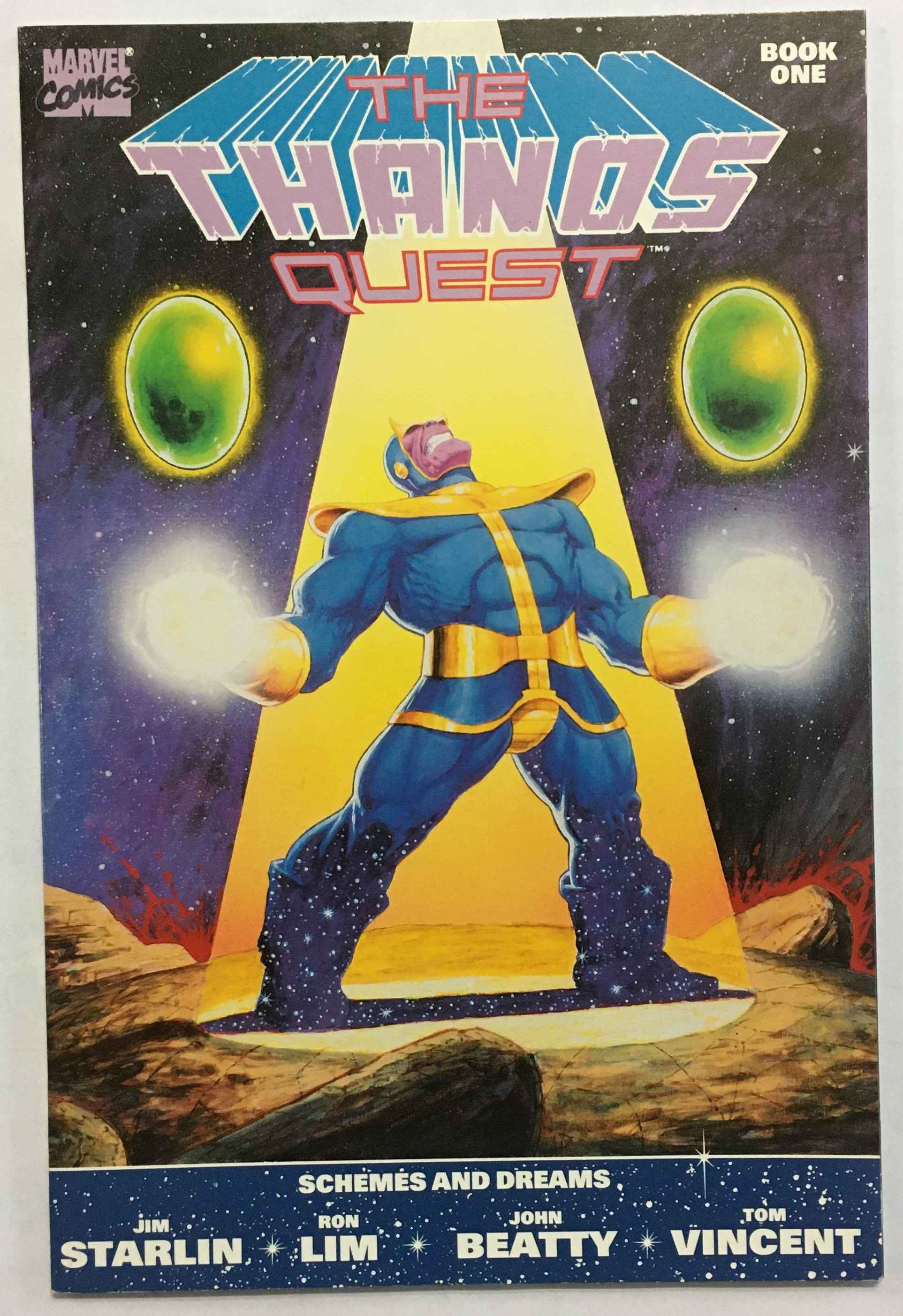 Thanos Quest - Book One - Schemes and Dreams - Volume 1 - No. 1 - September 1990