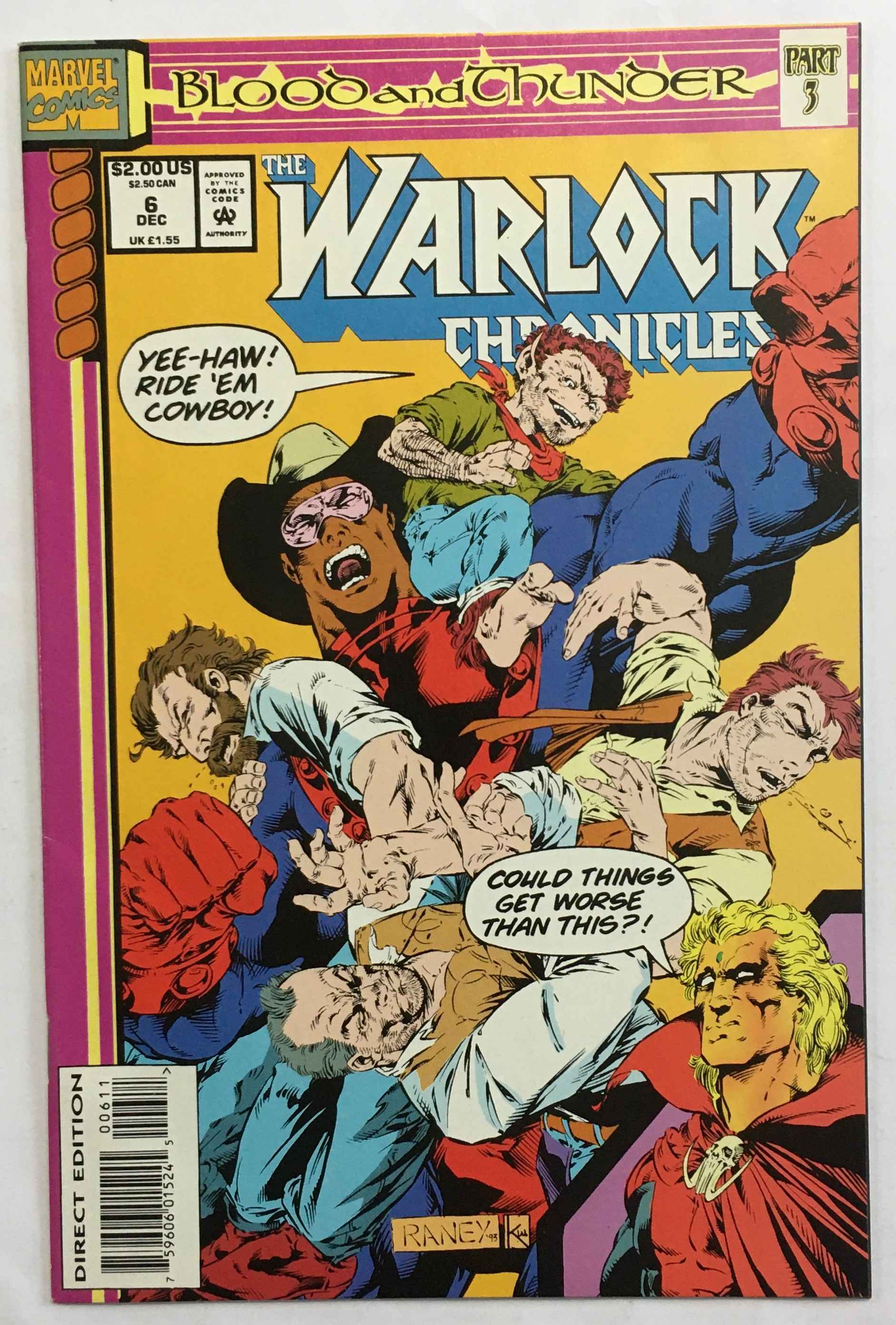 Blood and Thunder/Warlock - Part 3/6 - After Math! - Volume 1 - December 1993
