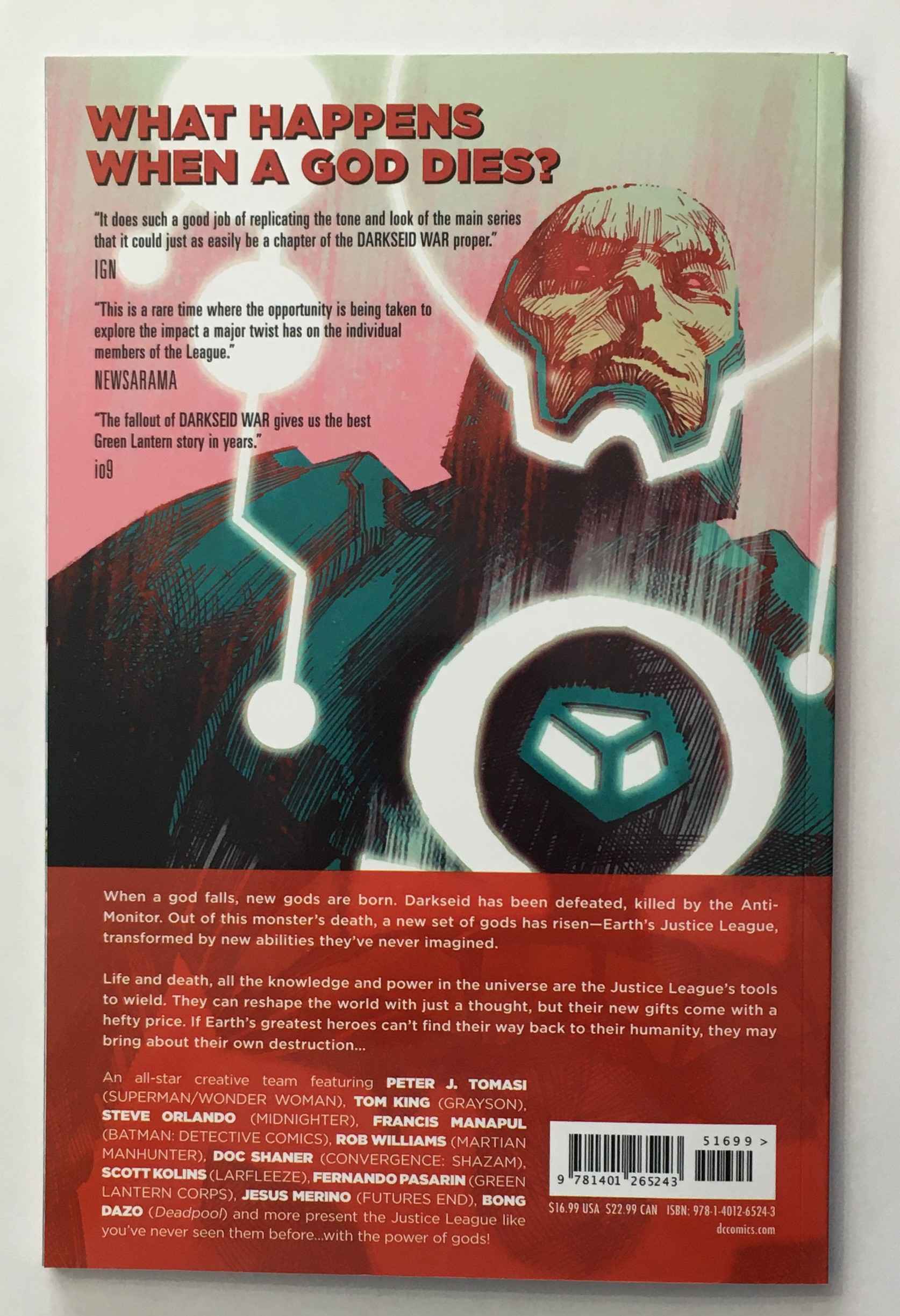 Justice League - The Darkseid War Powers of the Gods - Graphic Novel - 2016 2