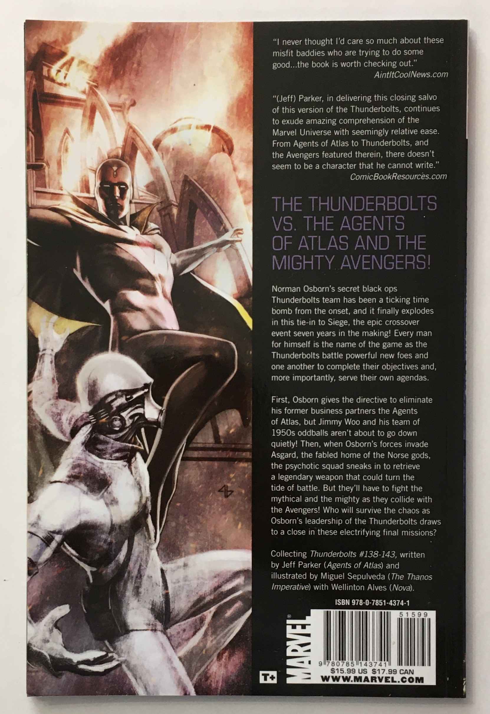 Siege - Thunderbolts:138-143 - Graphic Novel - 2010 2