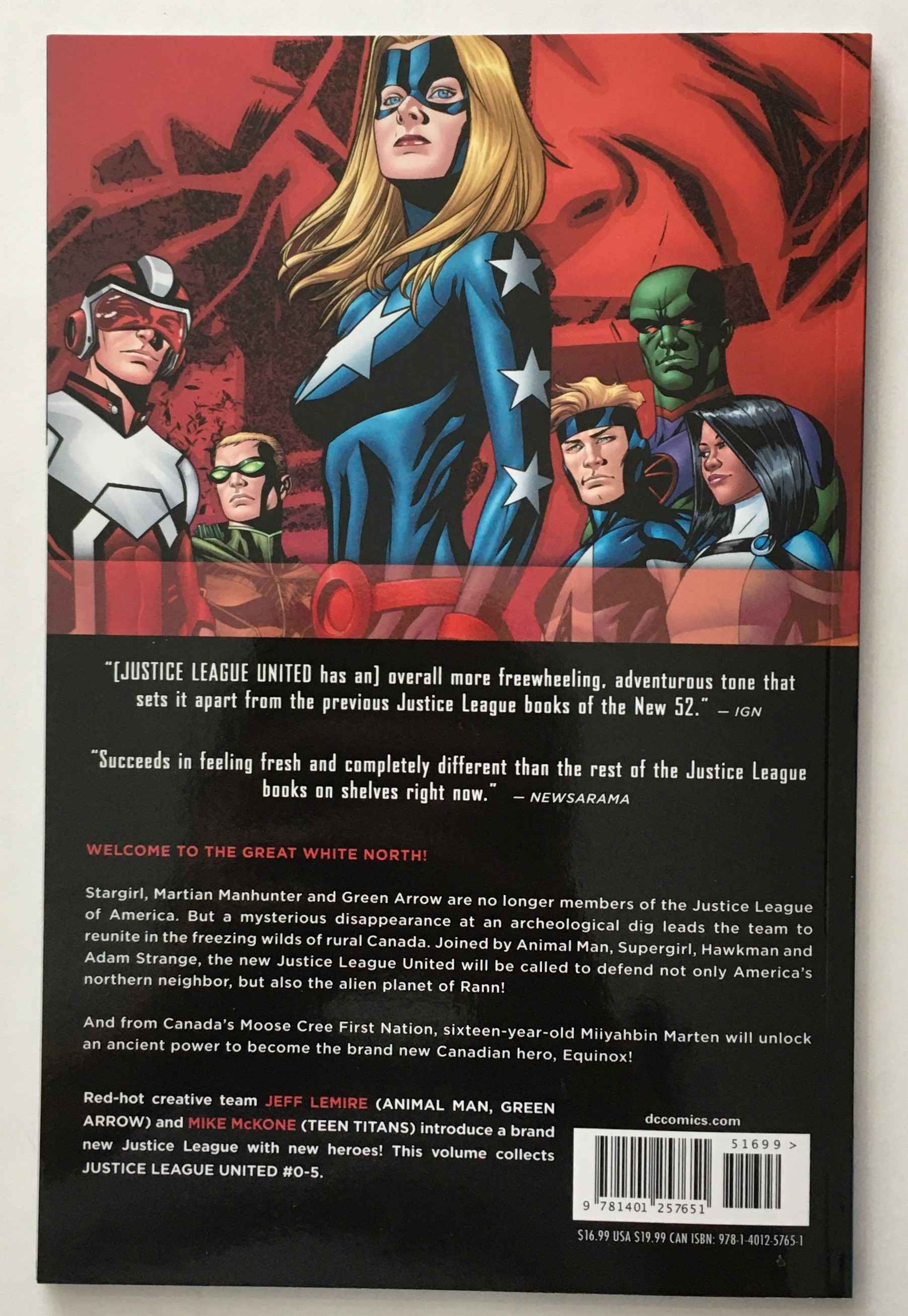 Justice League United -  Vol 1, Episodes 1-6 - Graphic Novel - 2015 2