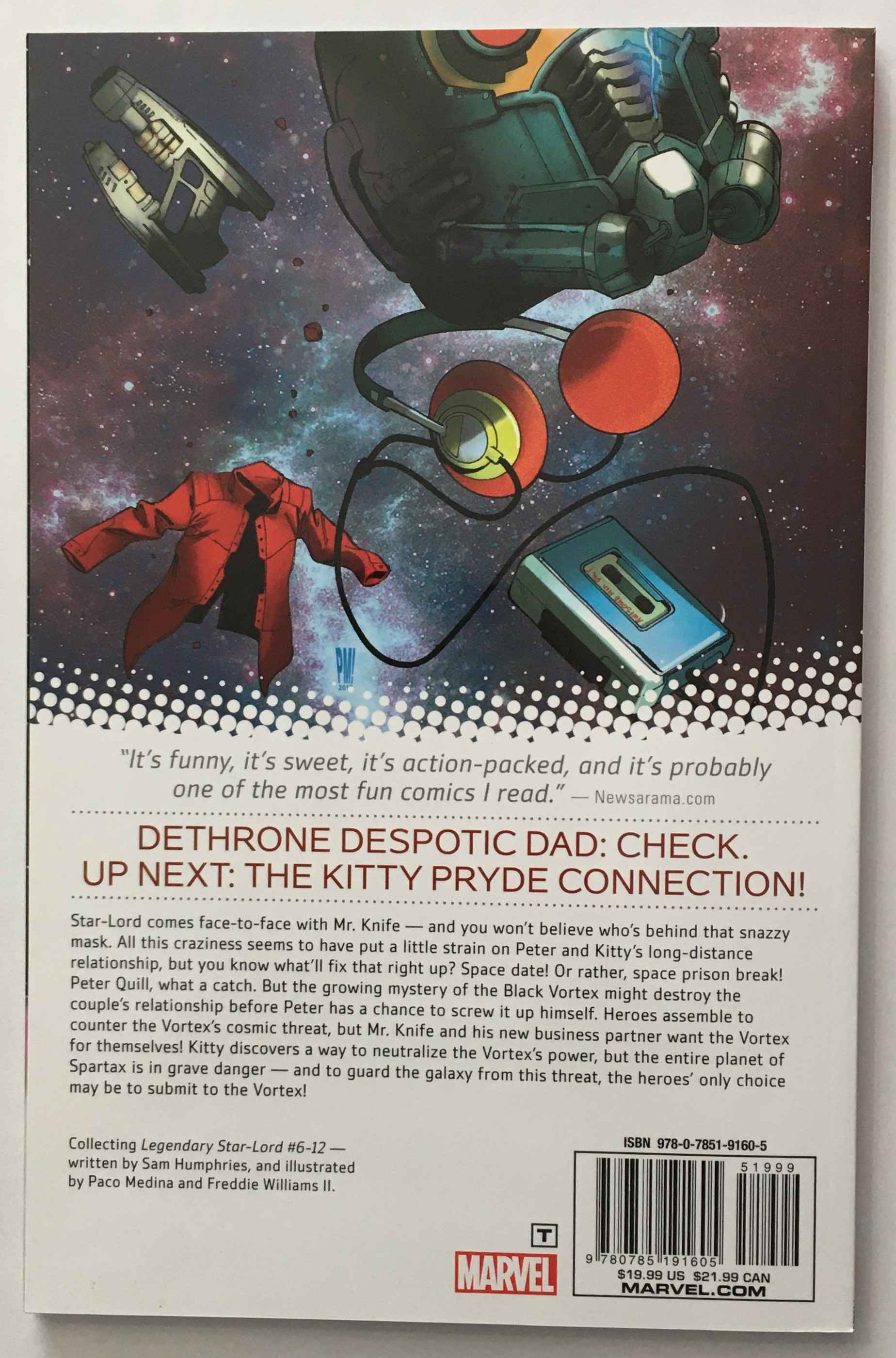 Star Lord - Rise of the Black Vortex, 6-12 - Graphic Novel - 2015 2
