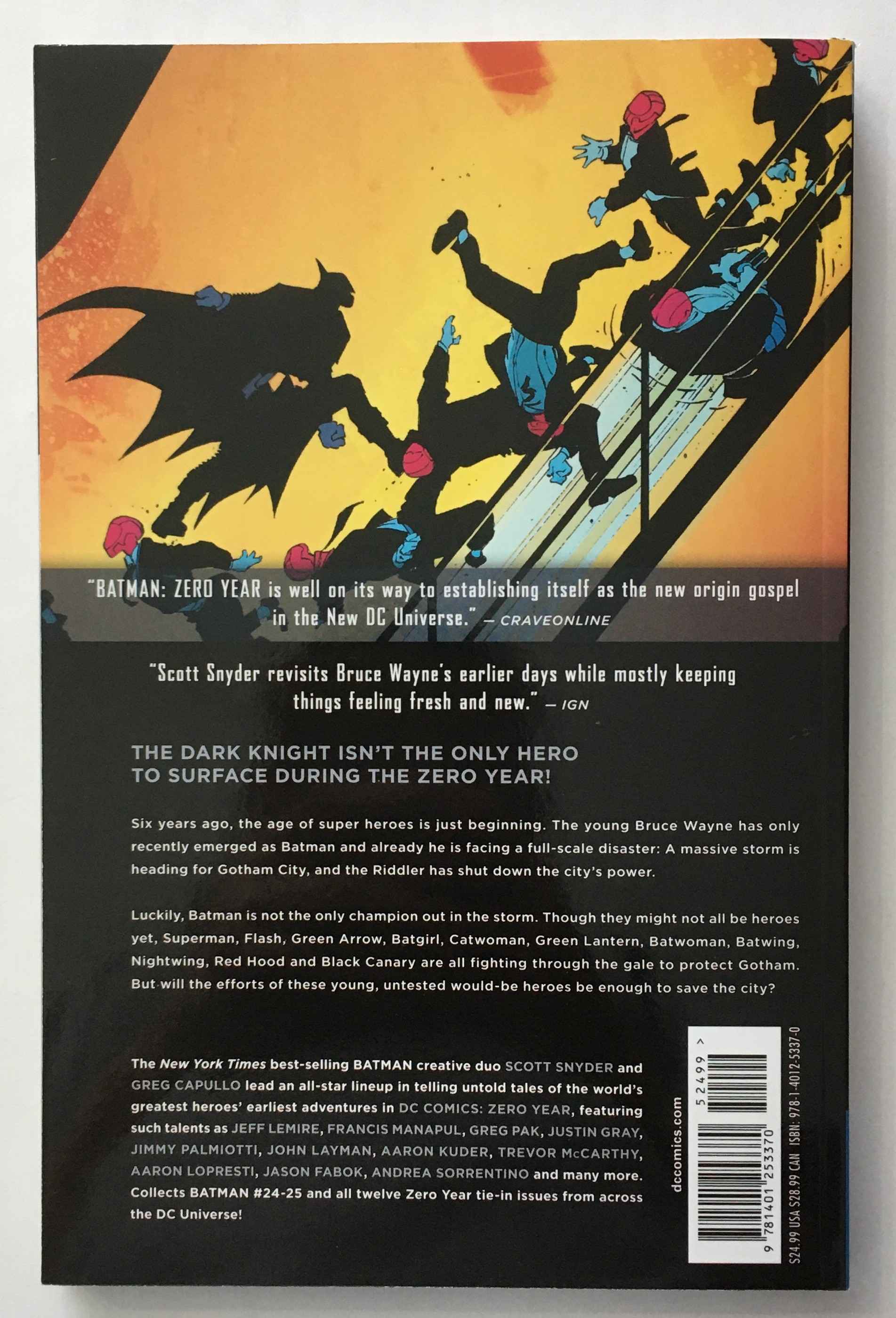 DC Comics Zero Year - Batman 24-25 and all twelve Zero Year tie-in issues from the DC Universe - Graphic Novel - 2015 2