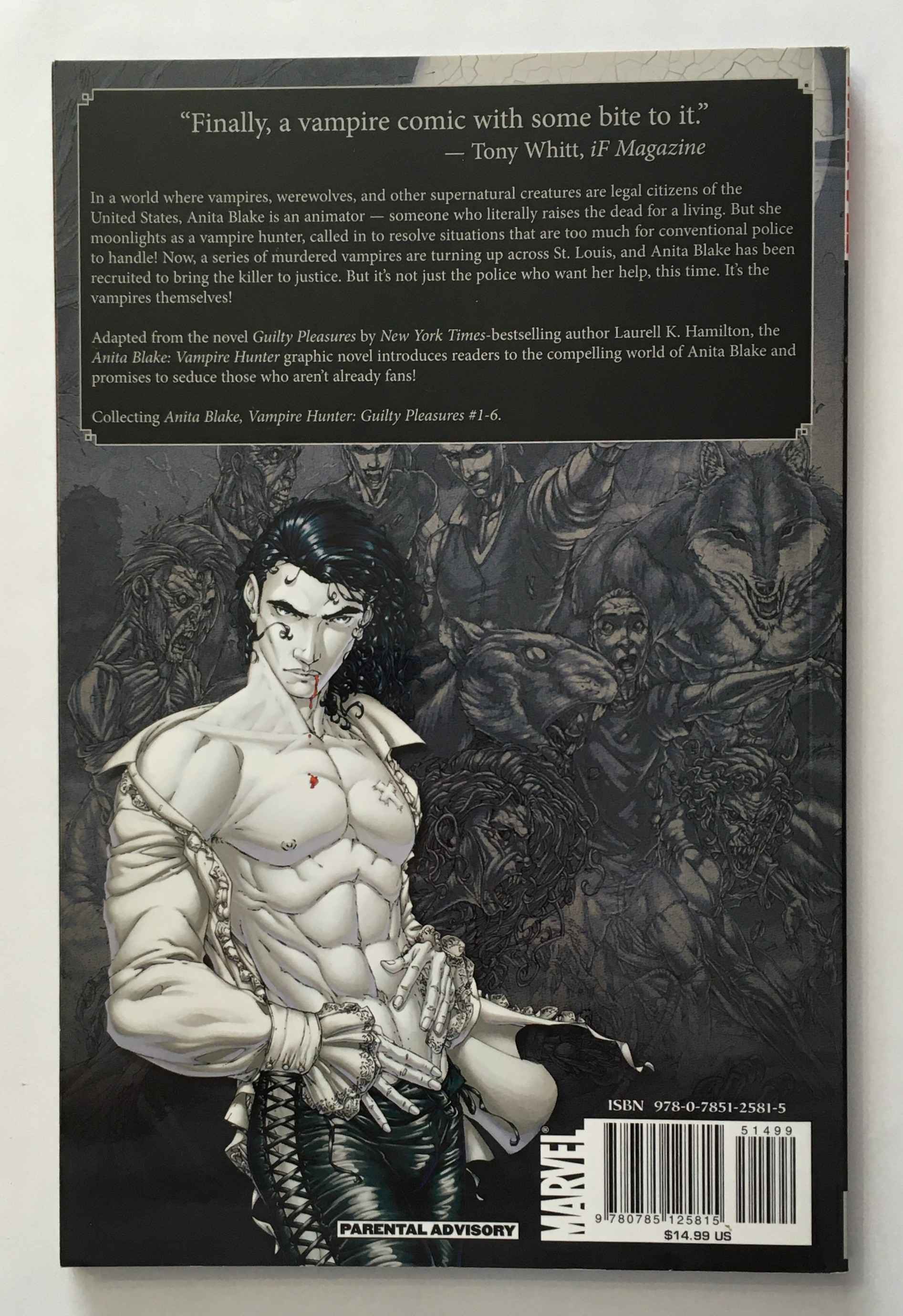 Anita Blake - Guilty Pleasures Vol 1 - Graphic Novel - 2005
 2