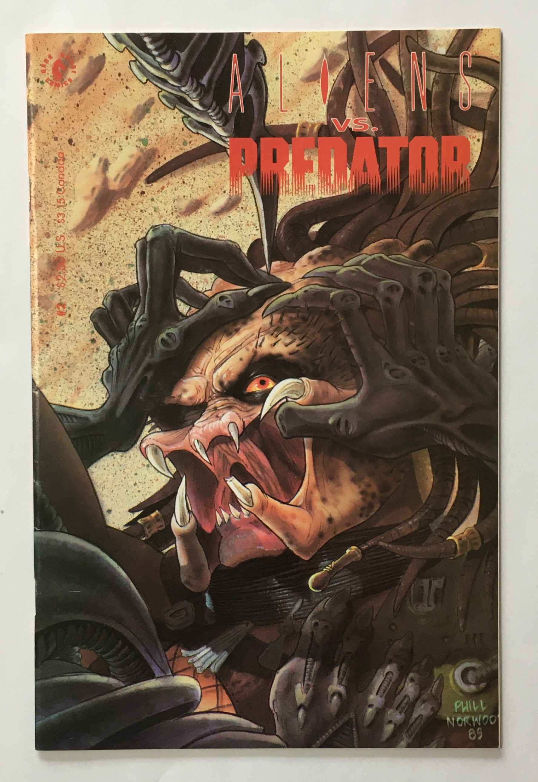 Aliens - Aliens VS Predator - 2 of 4 - Graphic Novel - 1990 