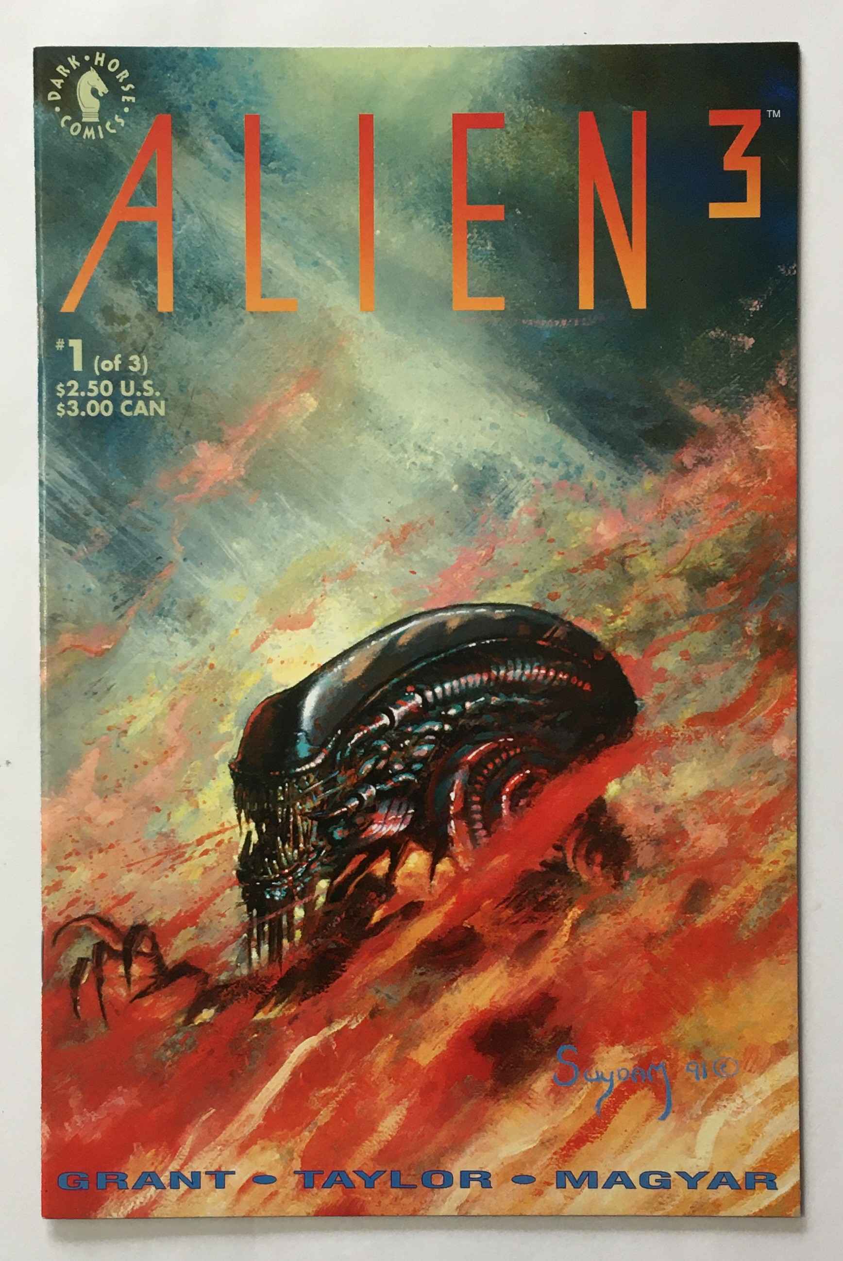 Alien 3 - 1 of 3 - Graphic Novel - 1992