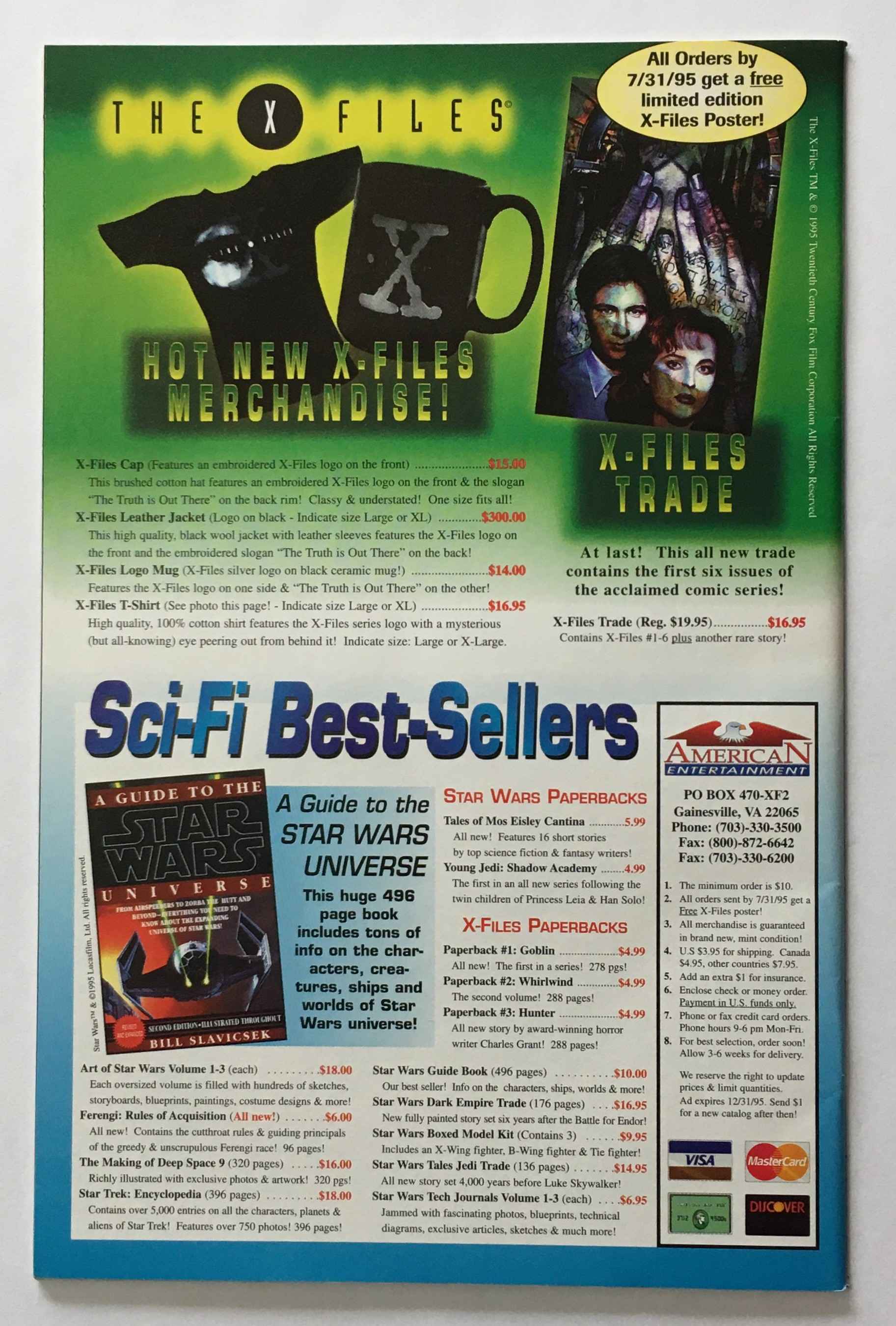 The X-Files - Vol 1 Do Not Open Until X-Mas, A Dismembrance of Things Past, A Little Dream of Me - 1995 2