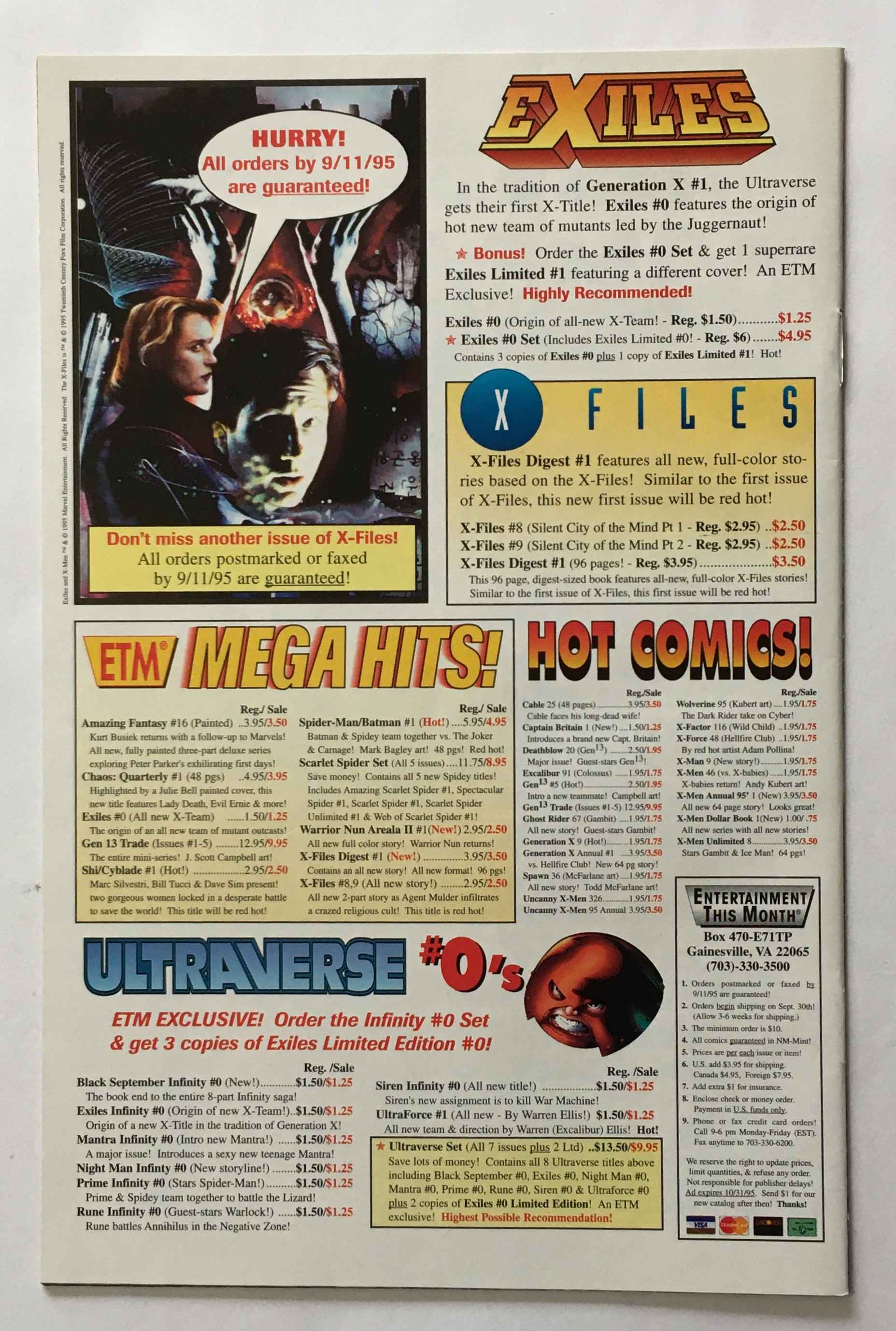 The X-Files - Vol 8 Silent Cities of The Mind Part One - 1995
 2