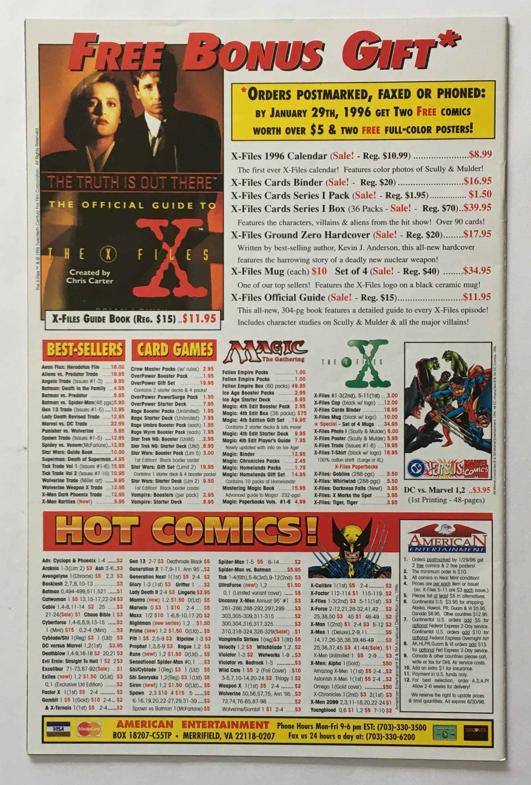 The X-Files - Vol 12 Feelings Of Unreality - Nightmare Of History - 1996 2